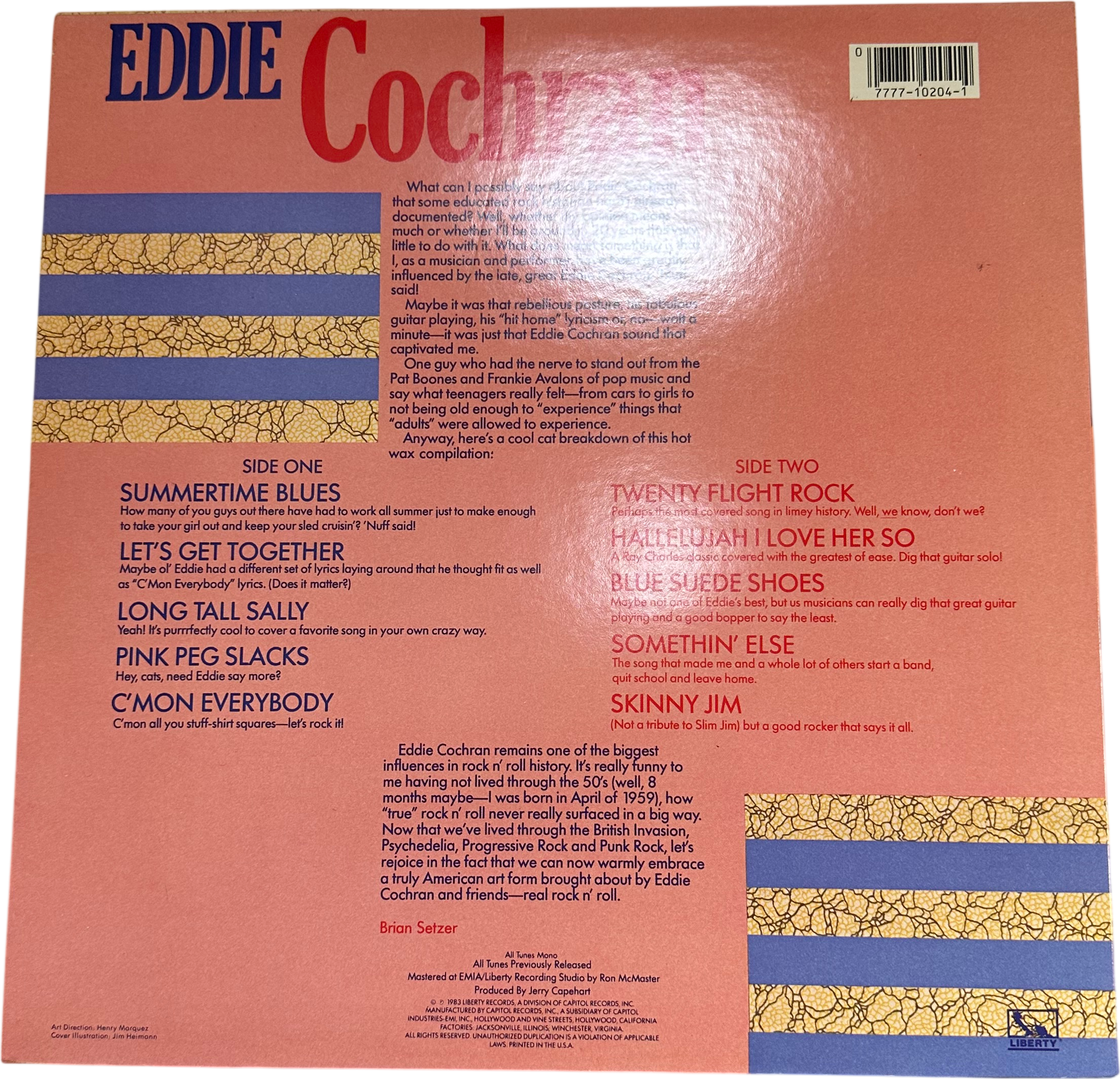 Eddie Cochran — Great Hits 2