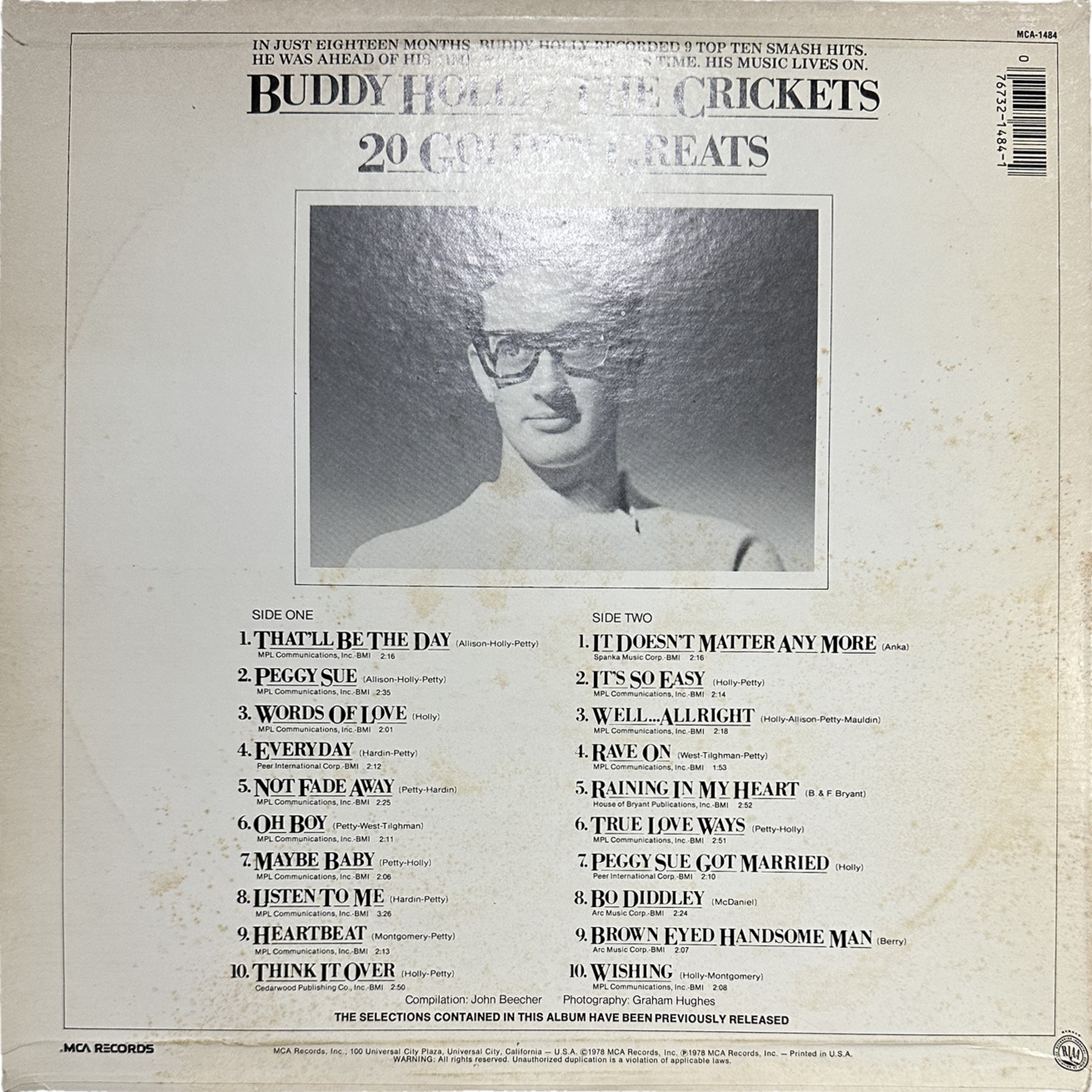 Buddy Holly,The Crickets (2) — 20 Golden Greats 2