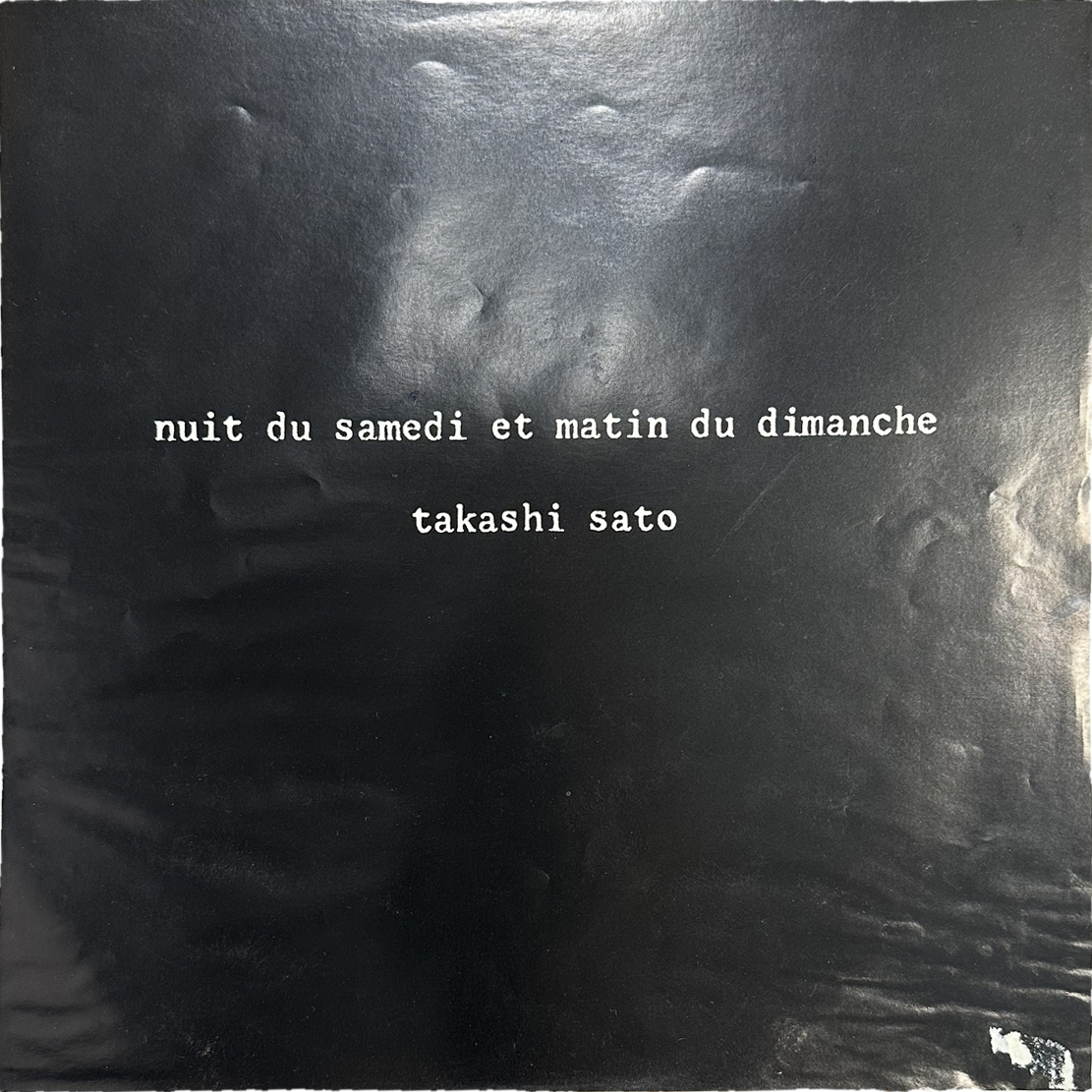 Takashi Sato (2) — Nuit Du Samedi Et Matin Du Dimanche = 土曜の夜と日曜の朝 5