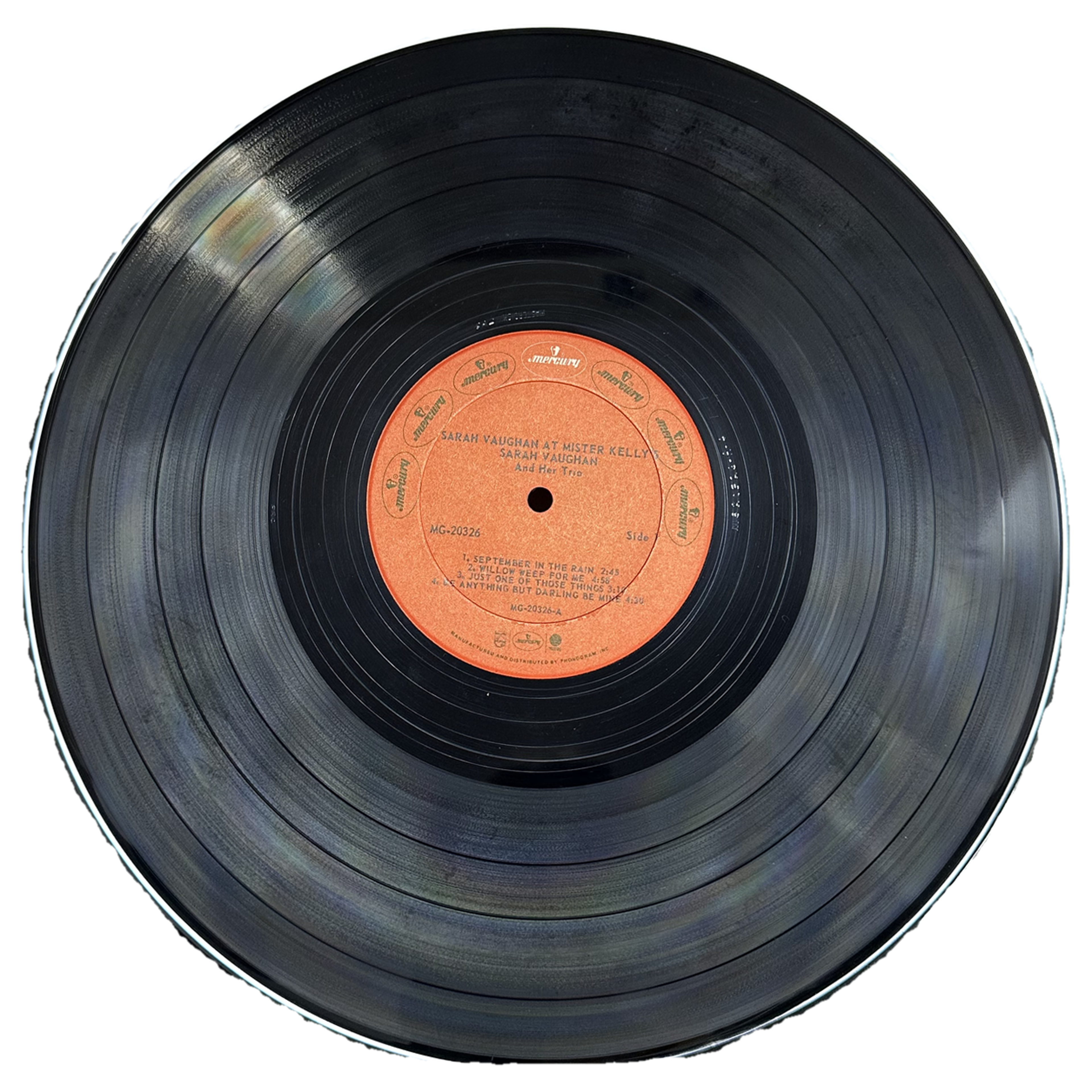 Sarah Vaughan And Her Trio — Sarah Vaughan At Mister Kelly's 3