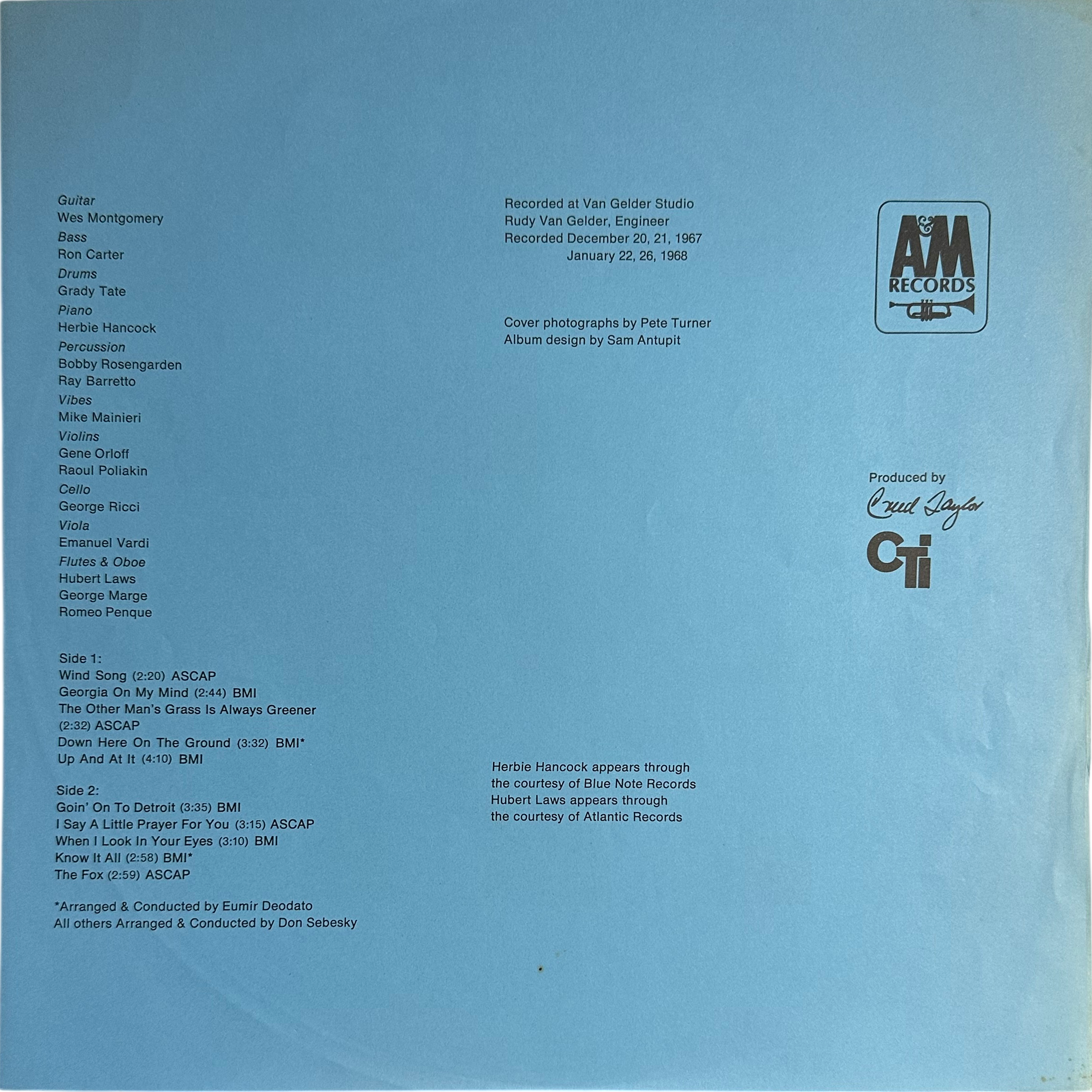 Wes Montgomery — Down Here On The Ground 5