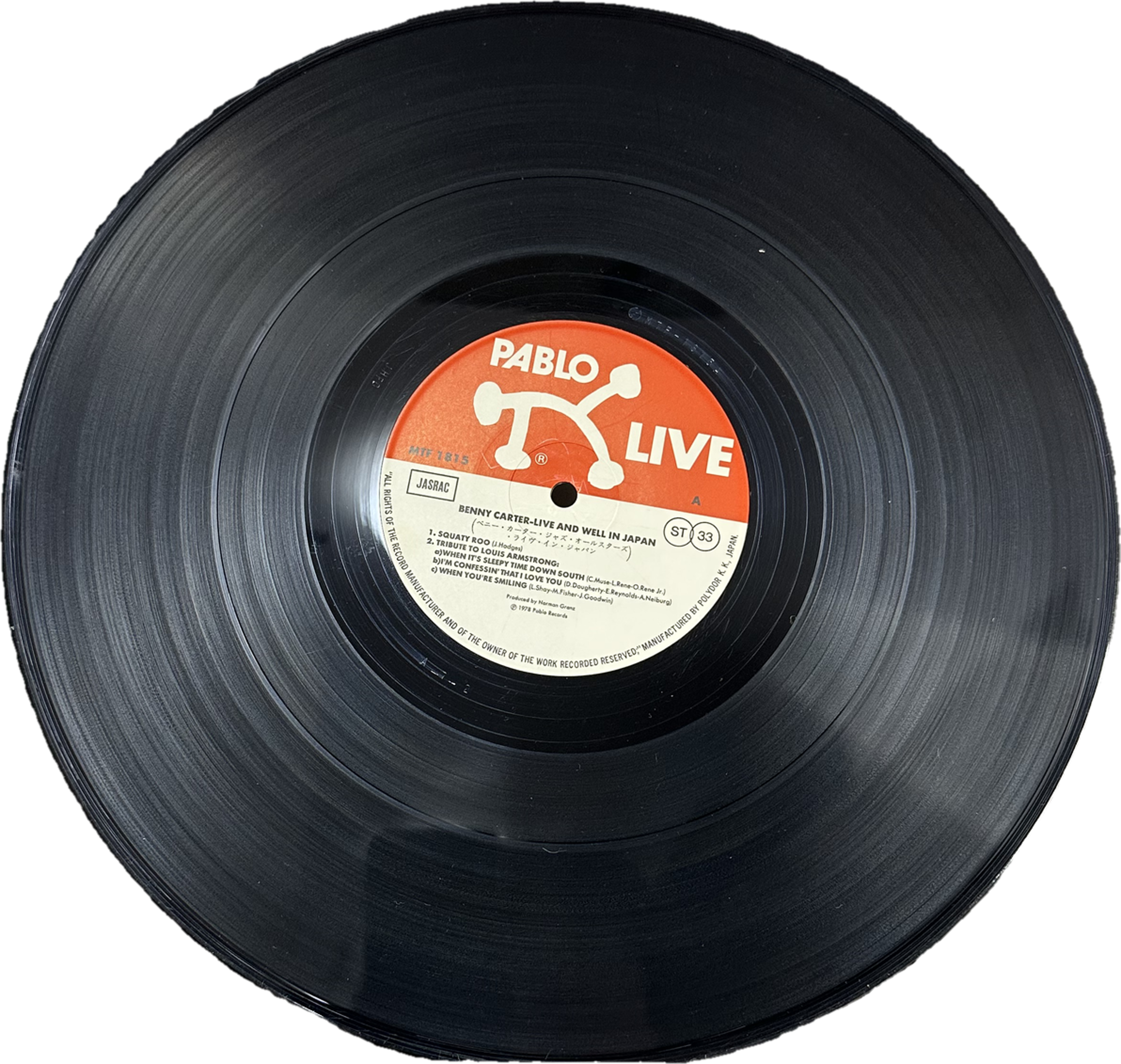 Benny Carter — Live And Well In Japan! 3