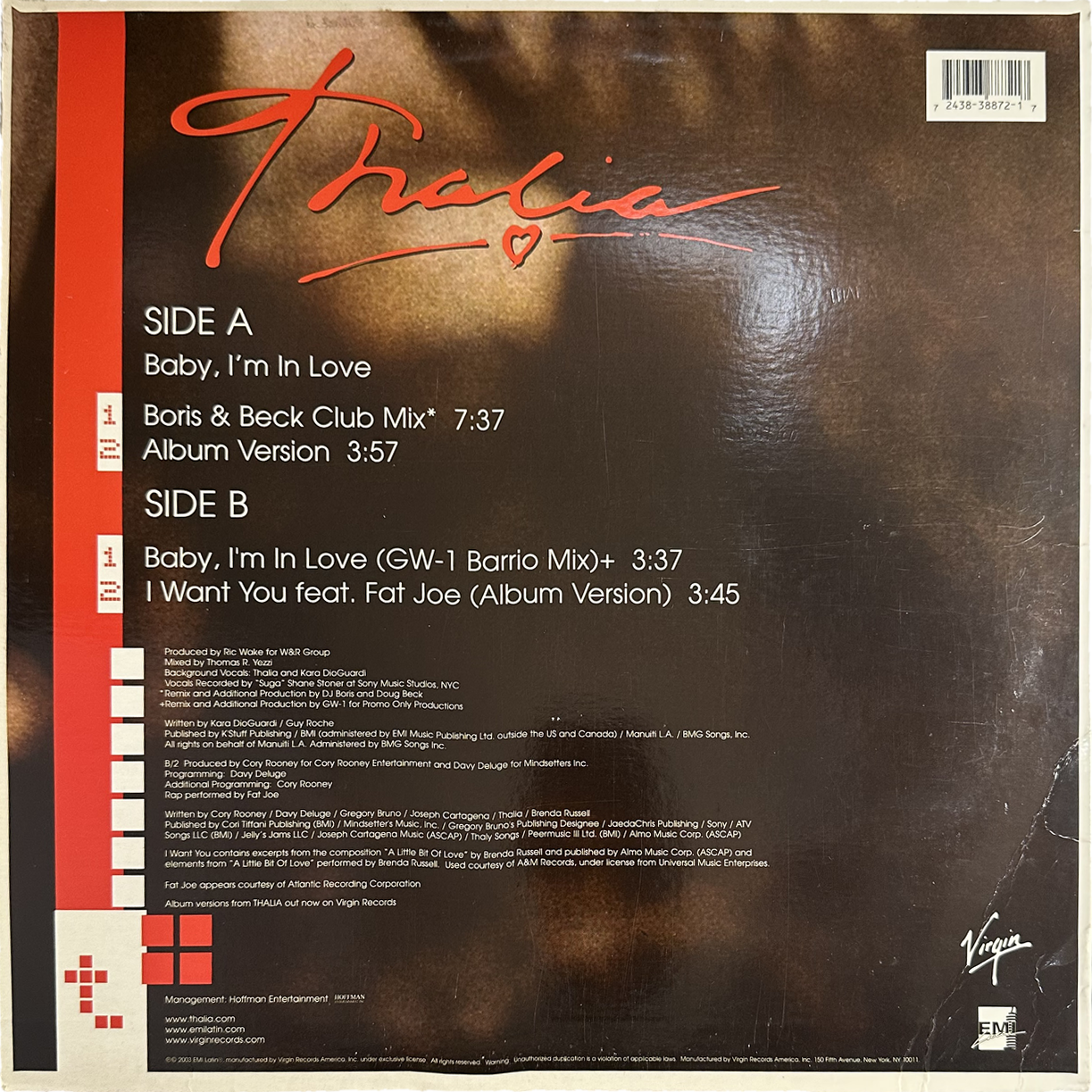 Thalía — Baby, I'm In Love 2