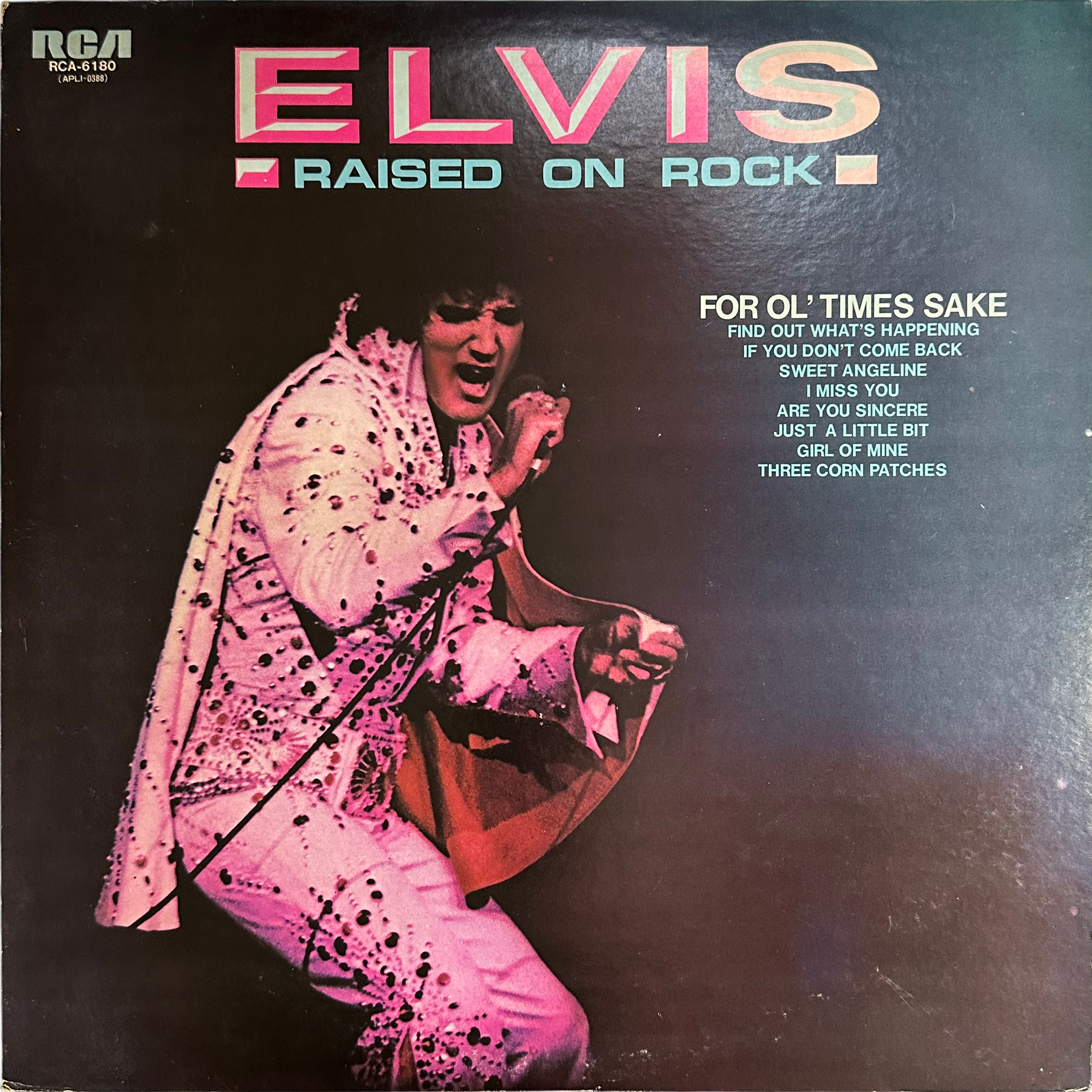 Elvis Presley — Raised On Rock / For Ol' Times Sake = ロックン・ロール魂