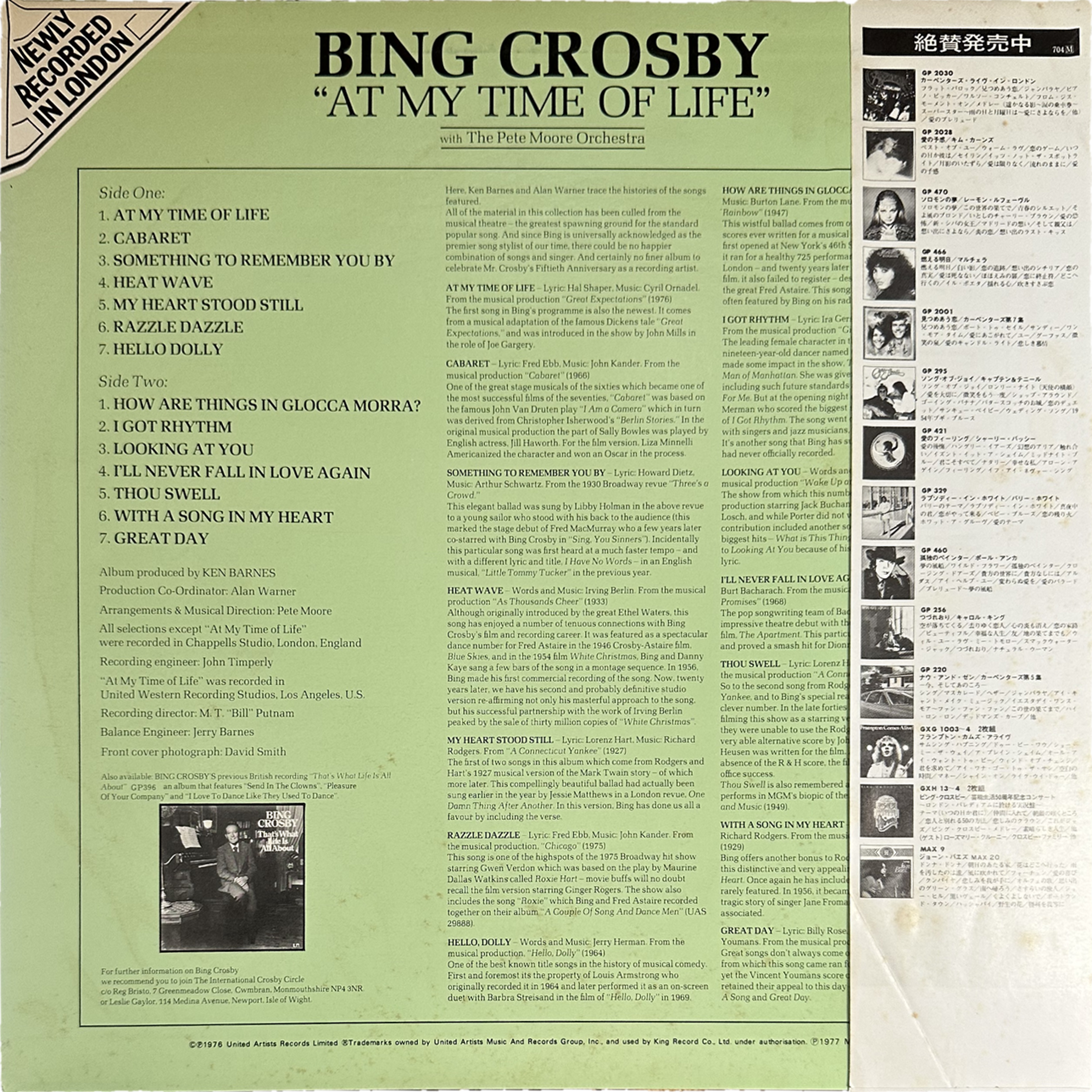 Bing Crosby — At My Time Of Life 2
