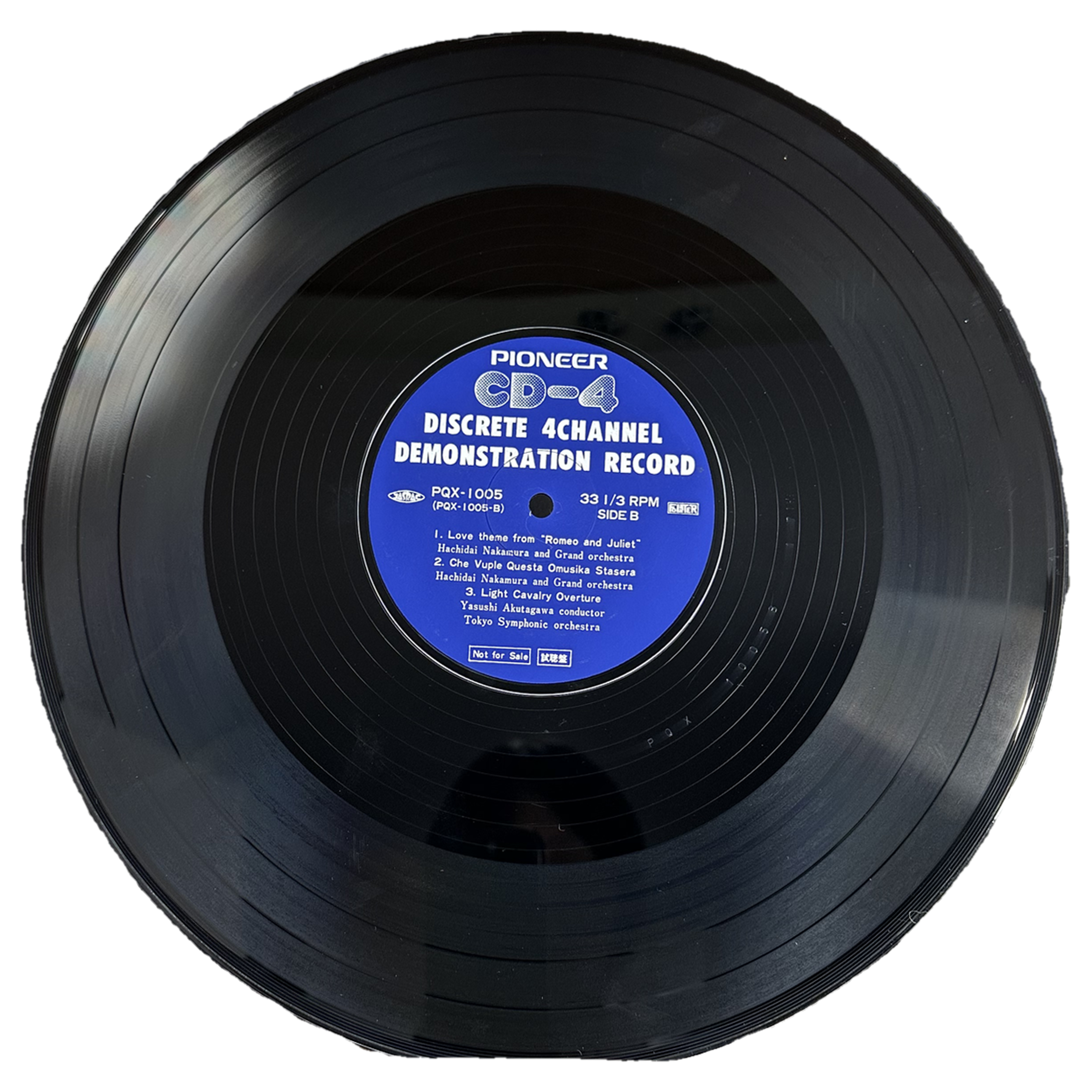 Various — Pioneer CD-4 Discrete 4 Channel Demonstration Record 3