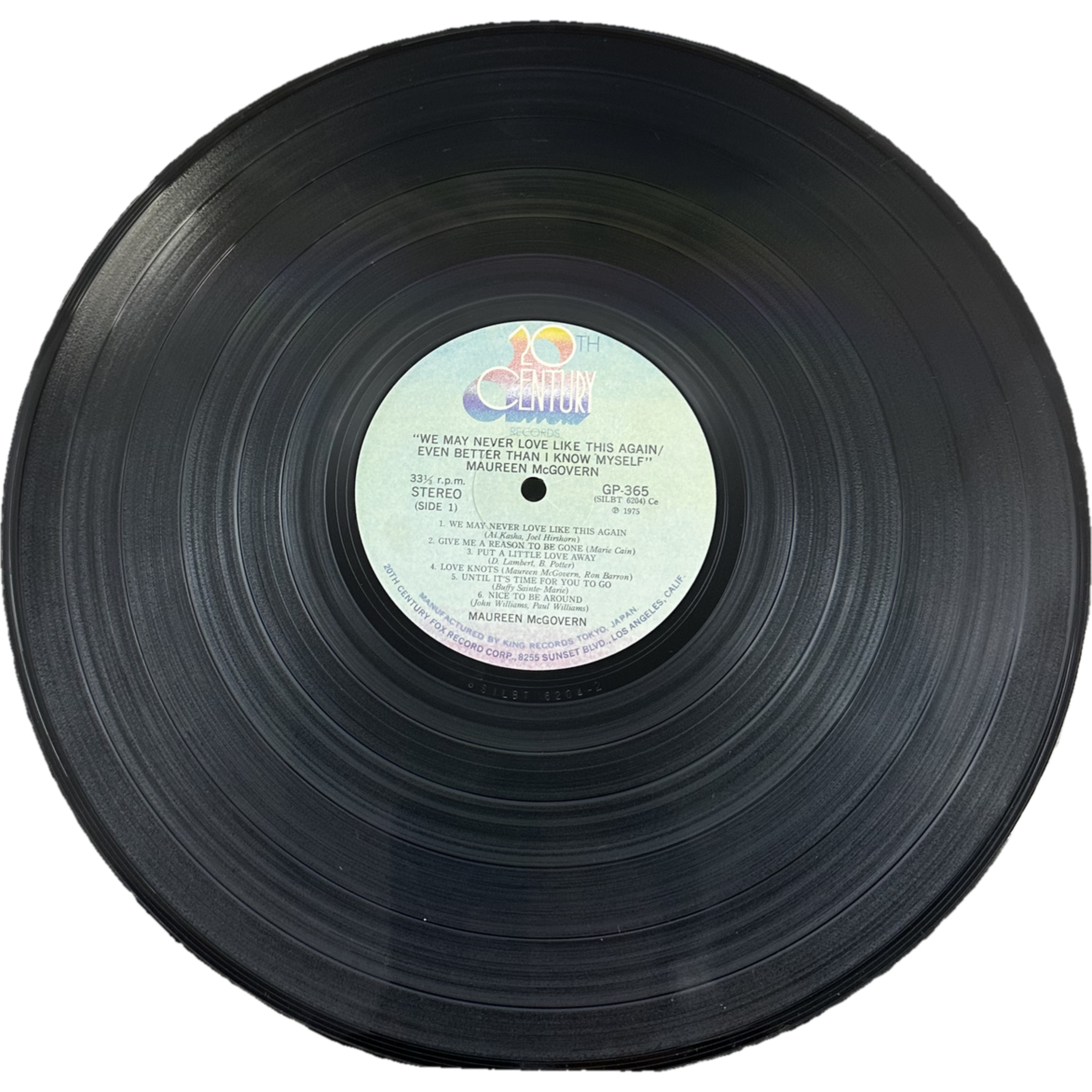Maureen McGovern — We May Never Love Like This Again / Even Better Than I Know Myself 3