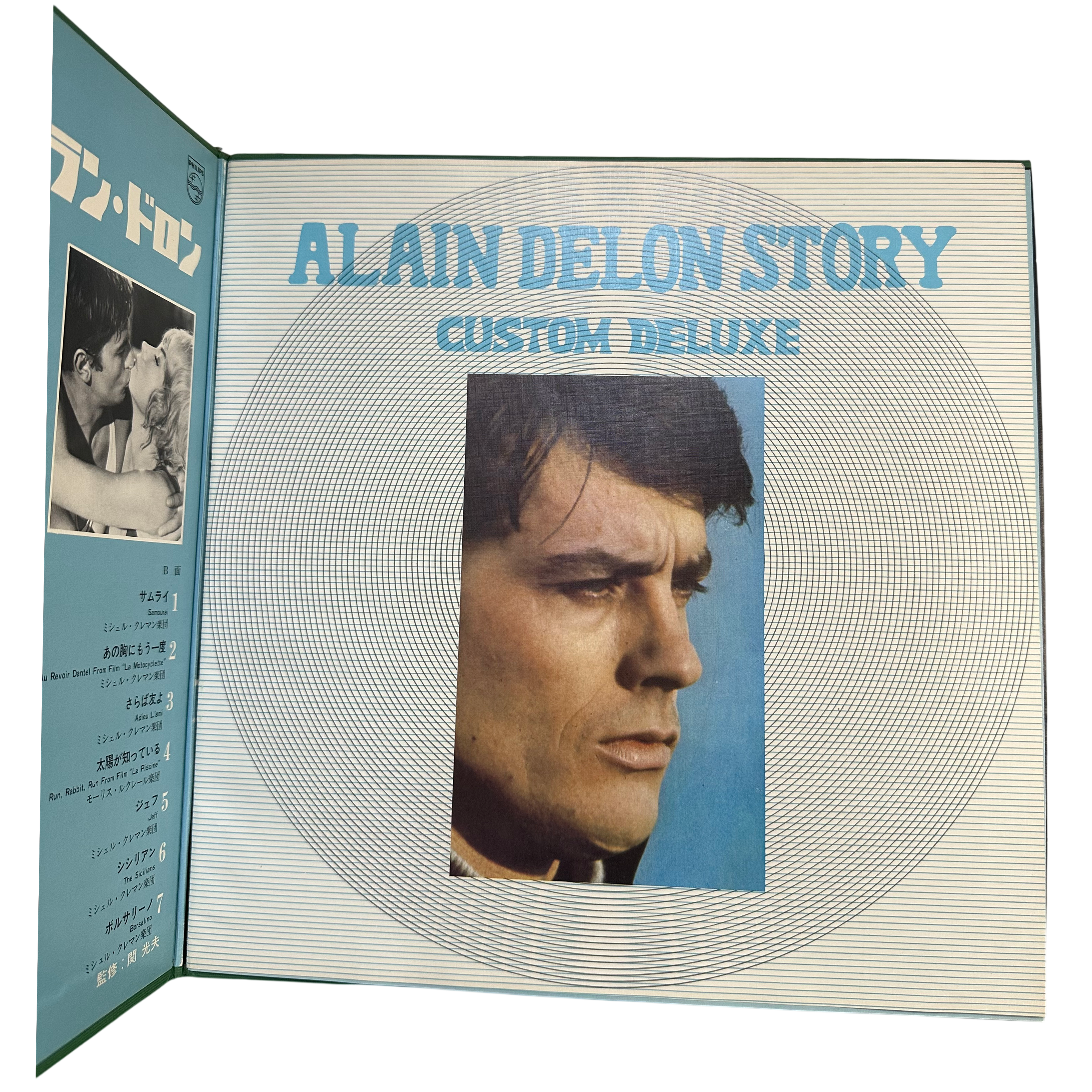 Maurice Leclerc And His Orchestra,Michel Clement And His Orchestra — Alain Delon Story Custom Deluxe 4