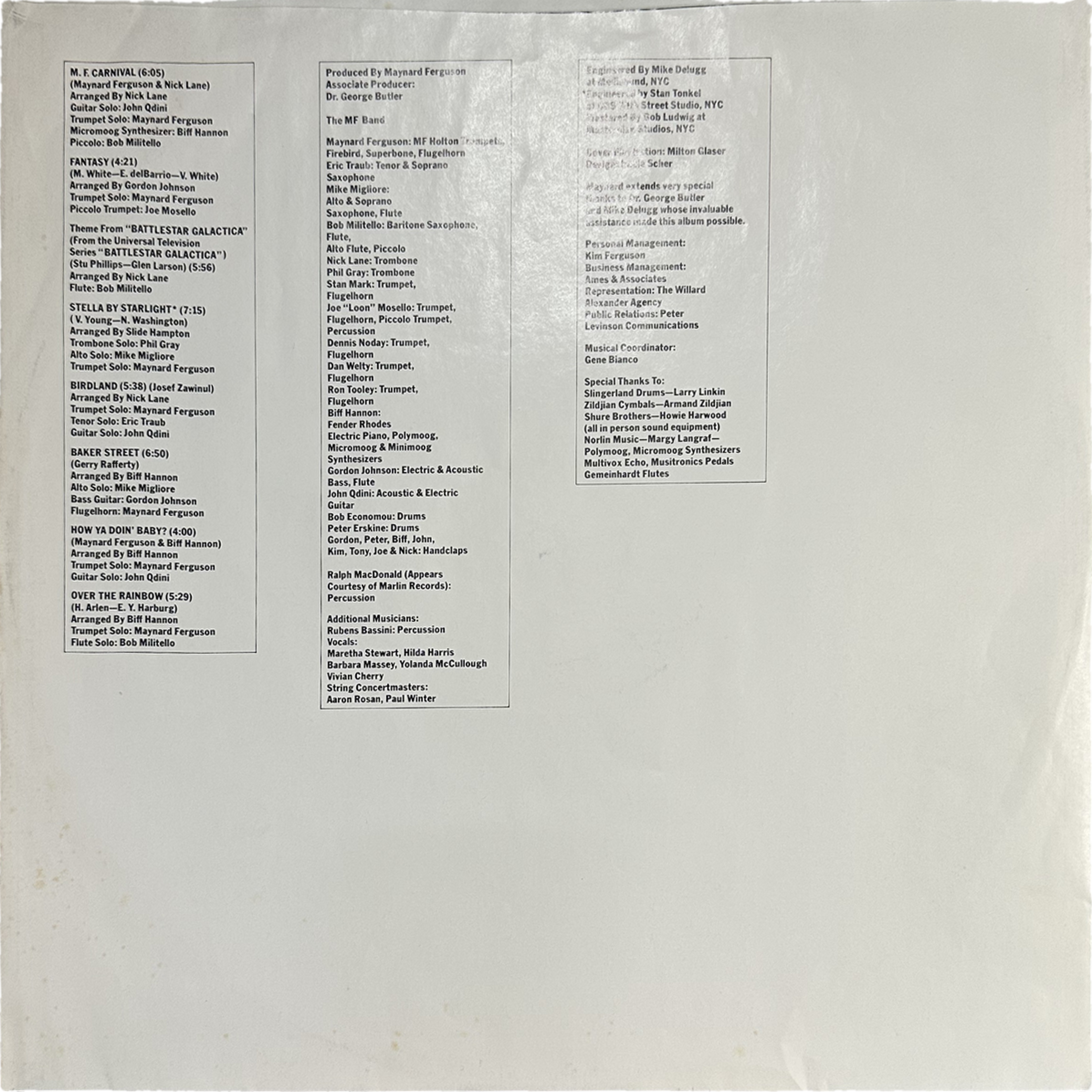 Maynard Ferguson — Carnival 5