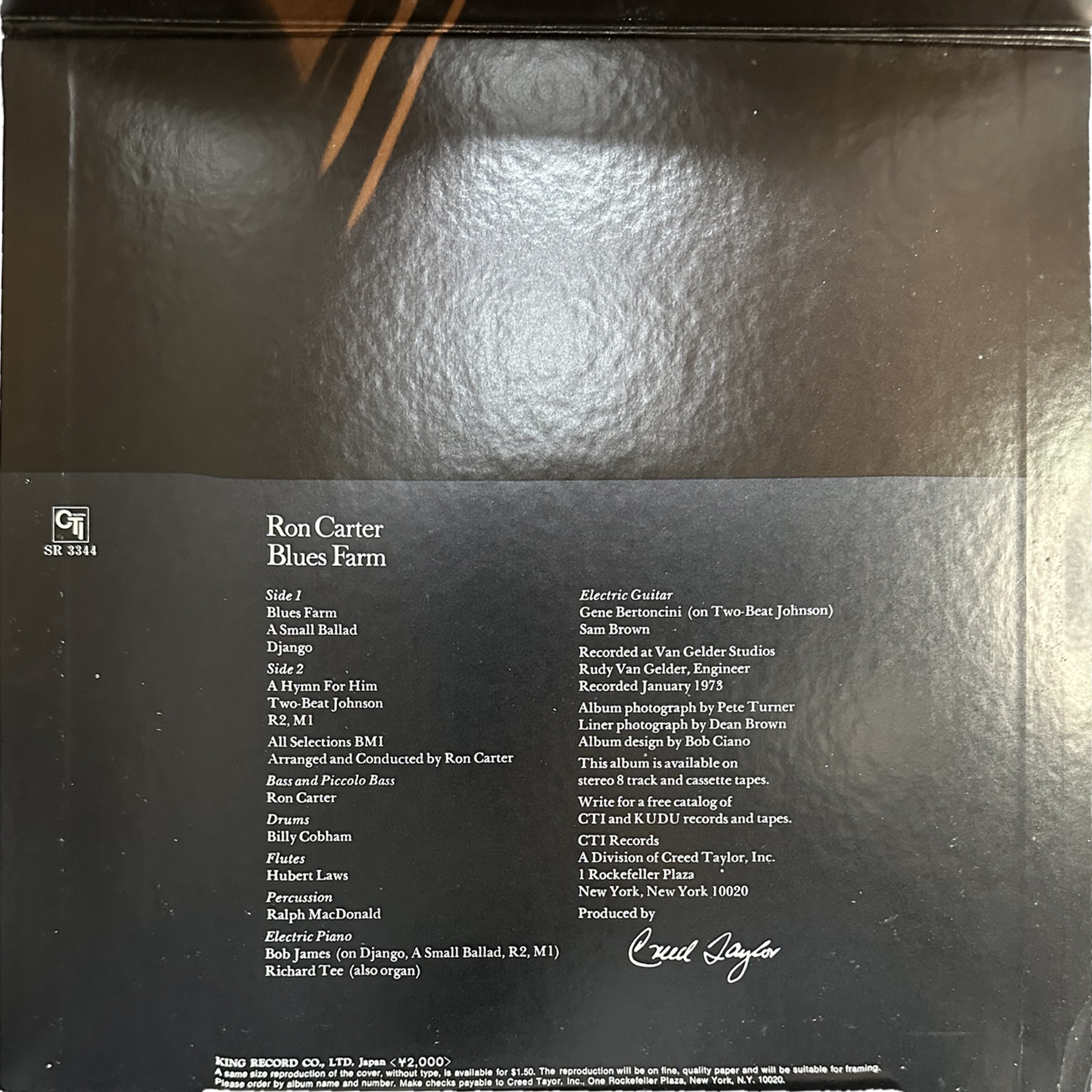 Ron Carter — Blues Farm 4