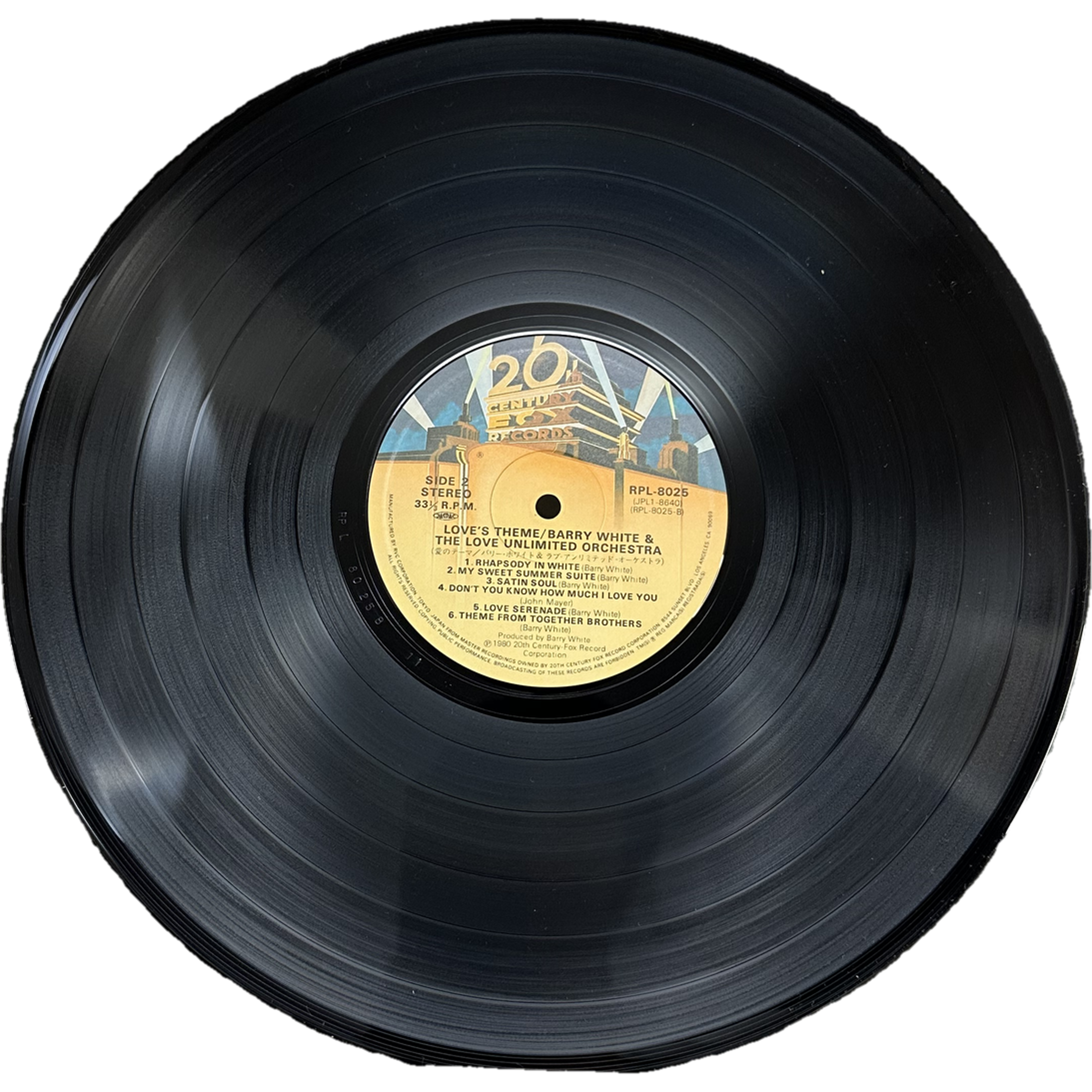 Barry White,Love Unlimited Orchestra — Love's Theme 3