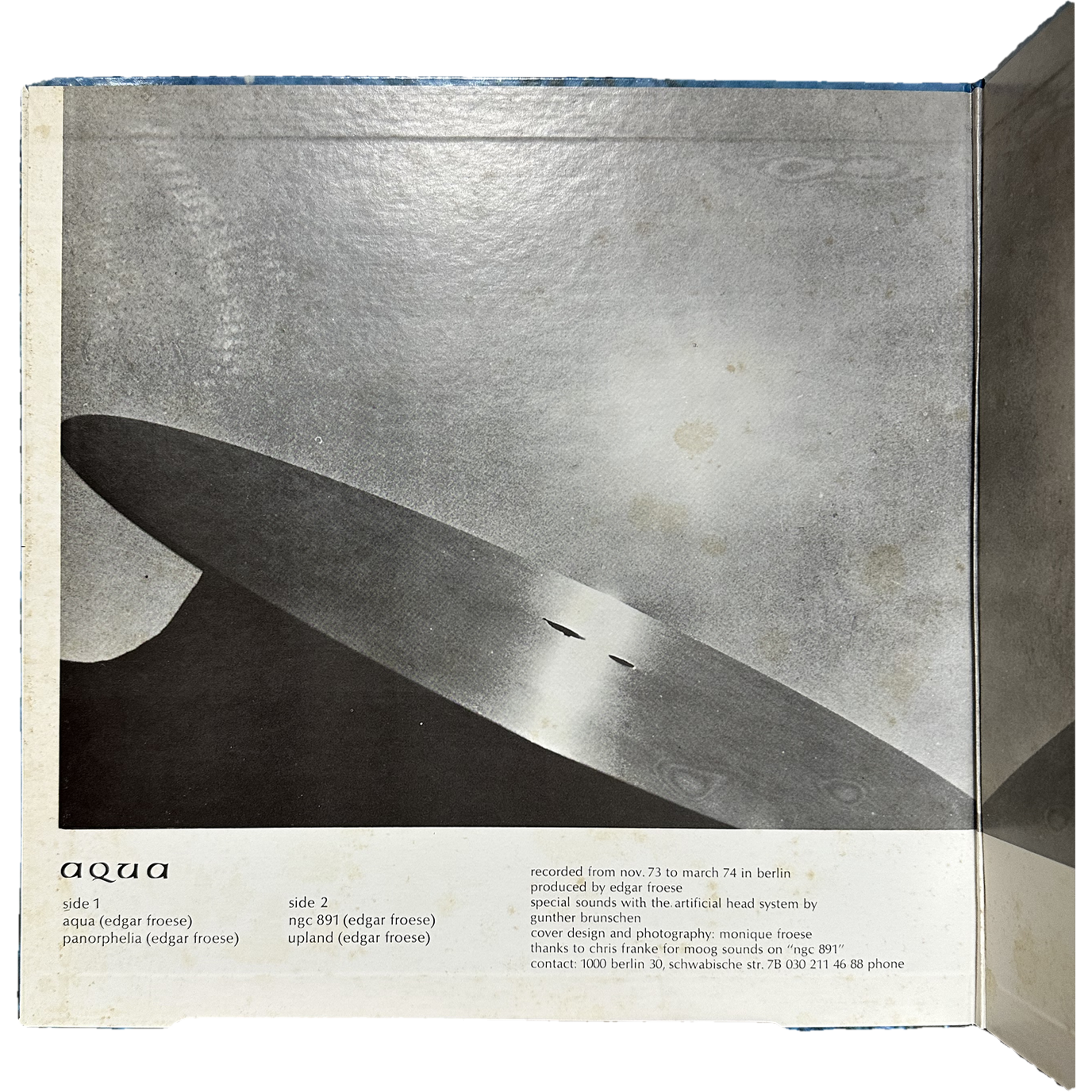 Edgar Froese — Aqua 3