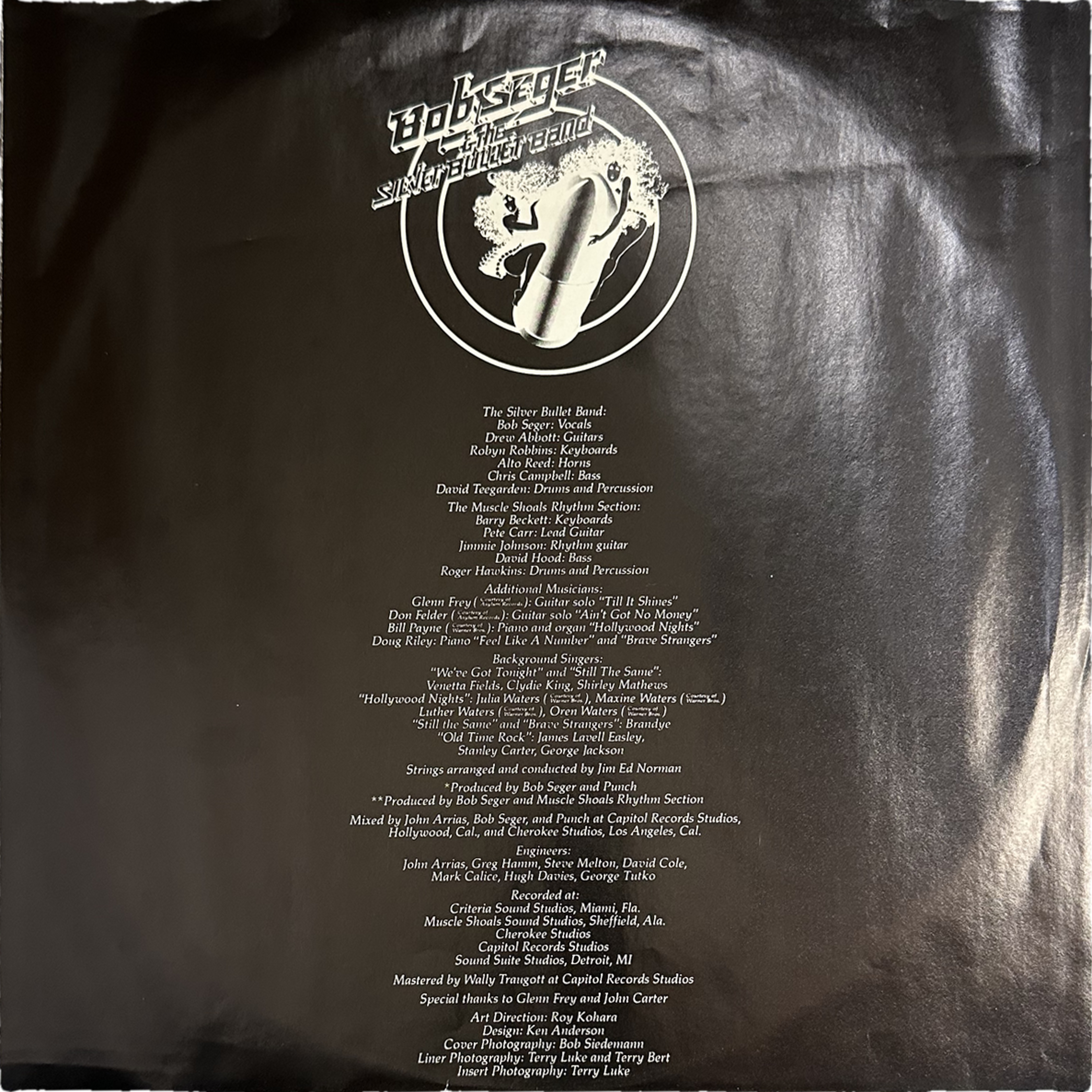 Bob Seger And The Silver Bullet Band — Stranger In Town 3