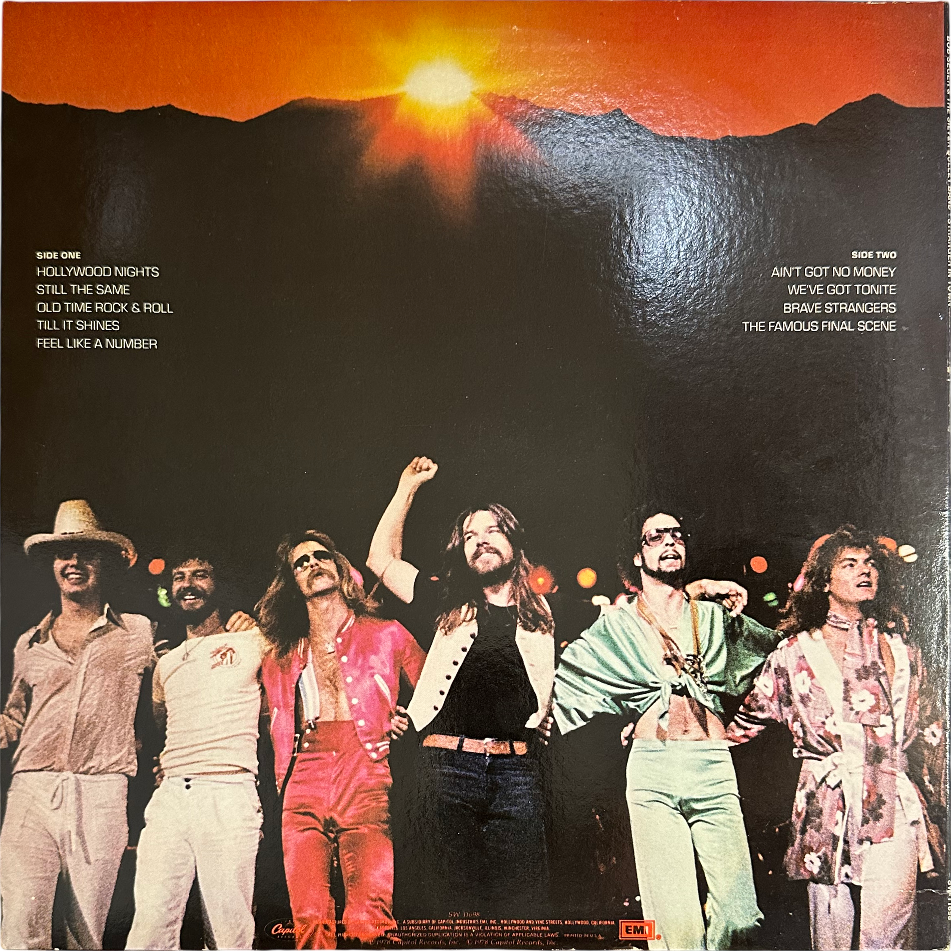 Bob Seger And The Silver Bullet Band — Stranger In Town 2
