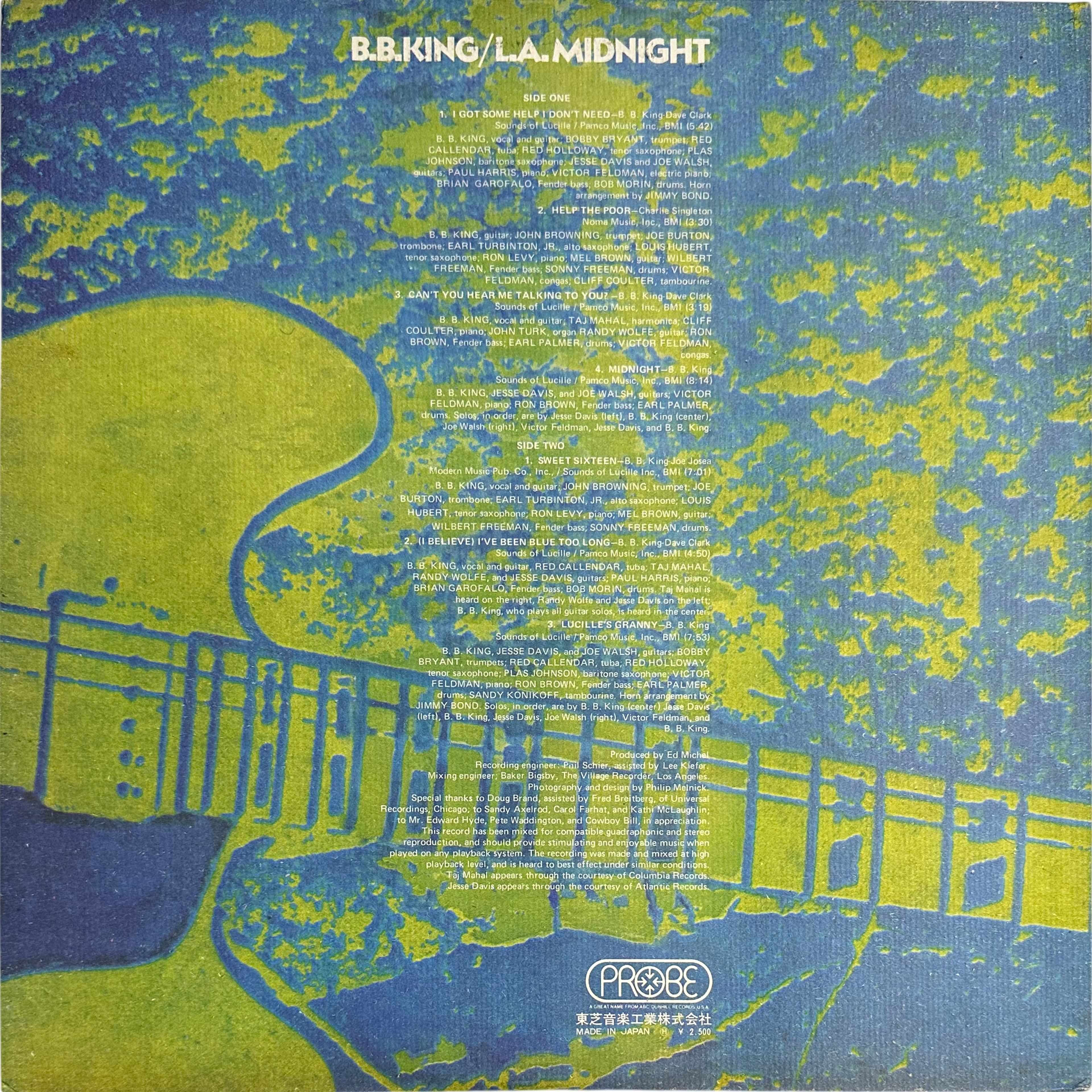 B.B. King — L.A. Midnight 2