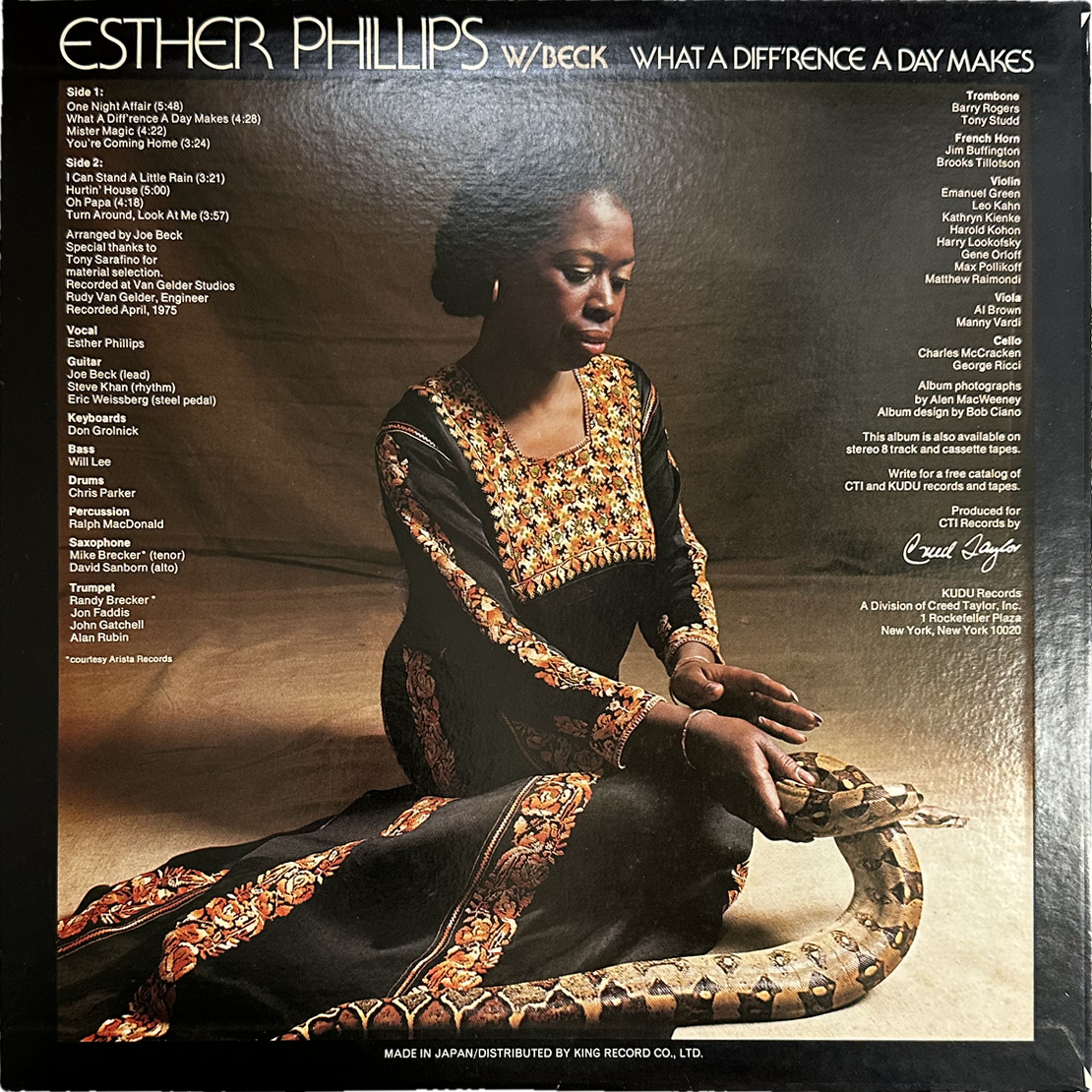 Esther Phillips,Joe Beck — What A Diff'rence A Day Makes 2