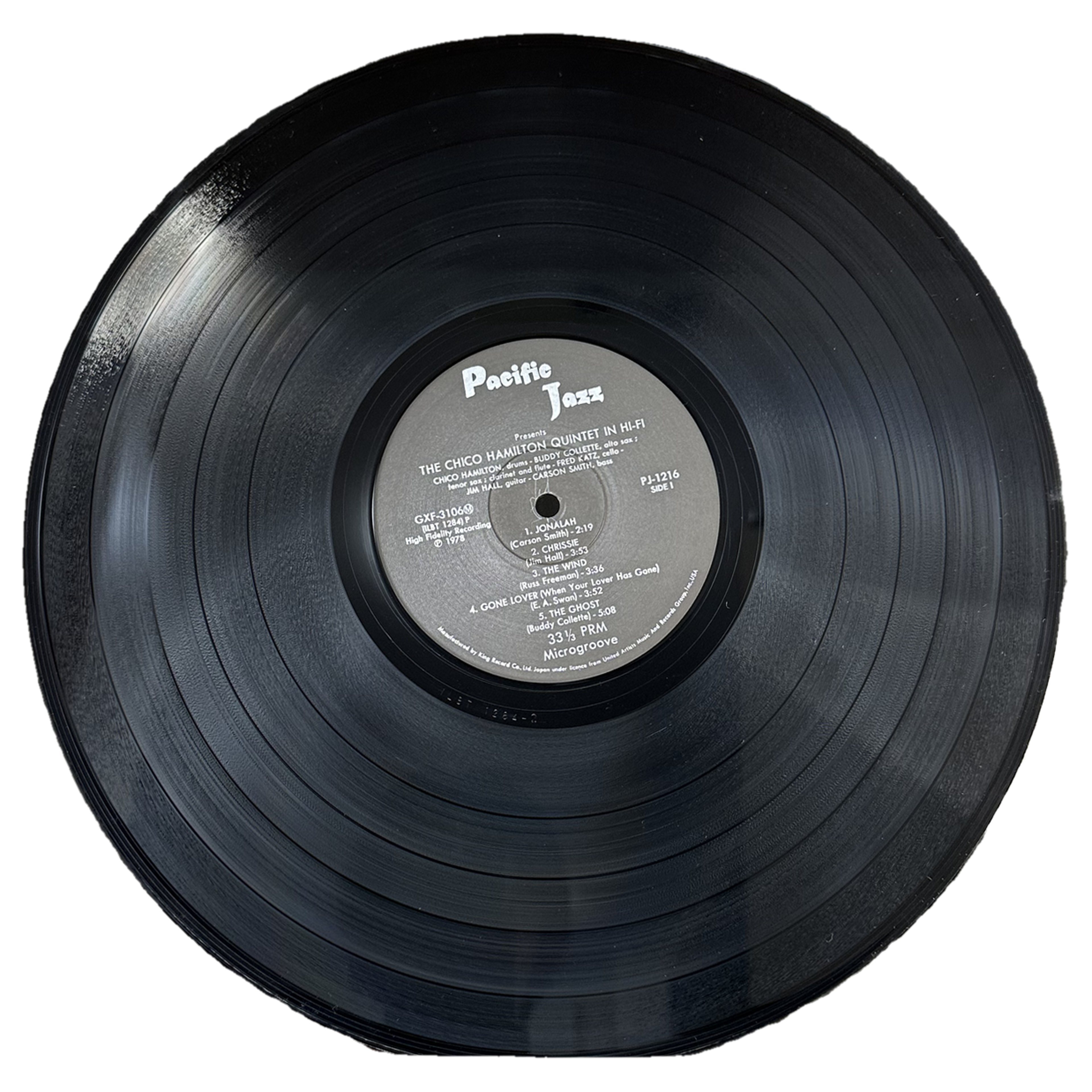 The Chico Hamilton Quintet — Chico Hamilton Quintet In Hi-Fi 3