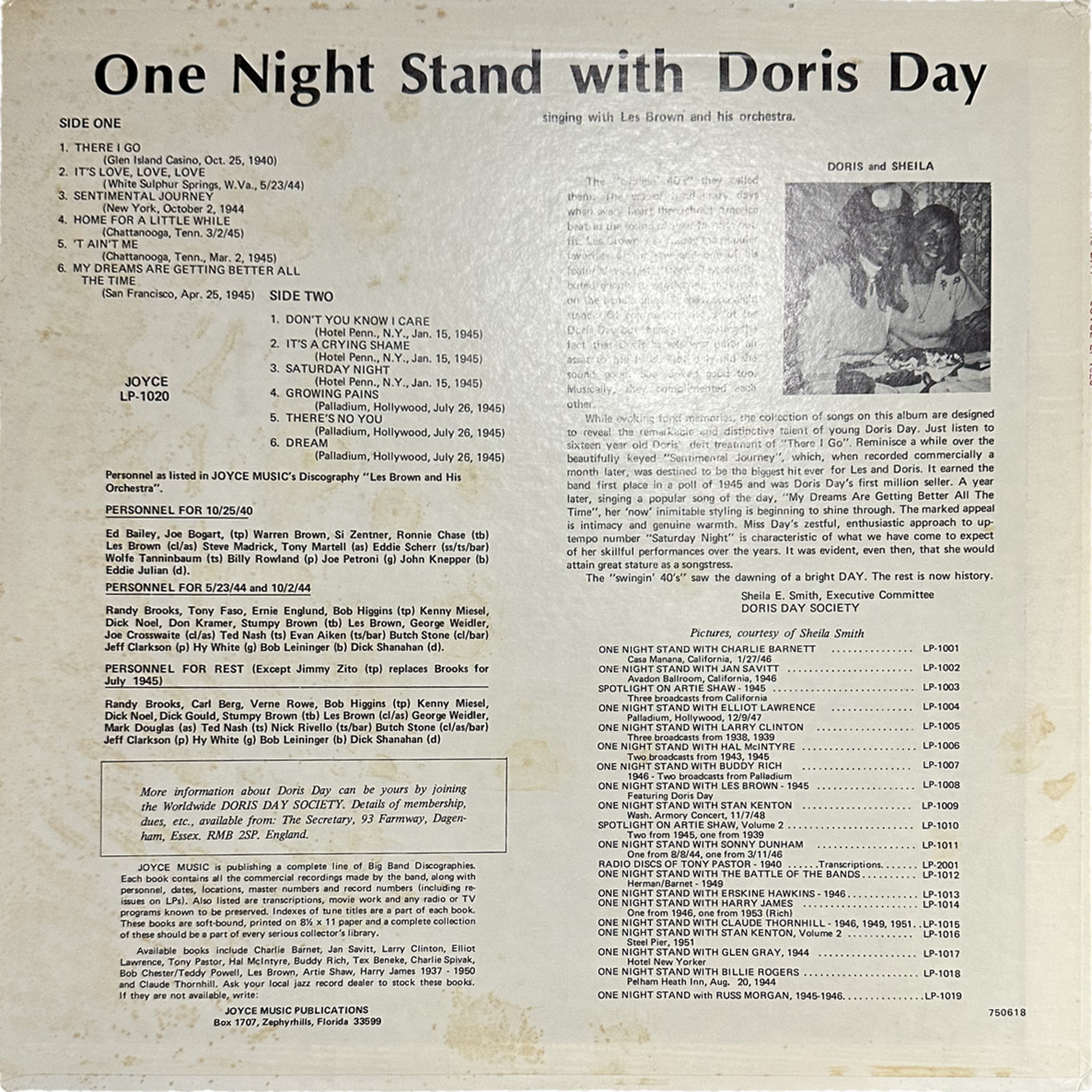 Doris Day — One Night Stand With Doris Day 2