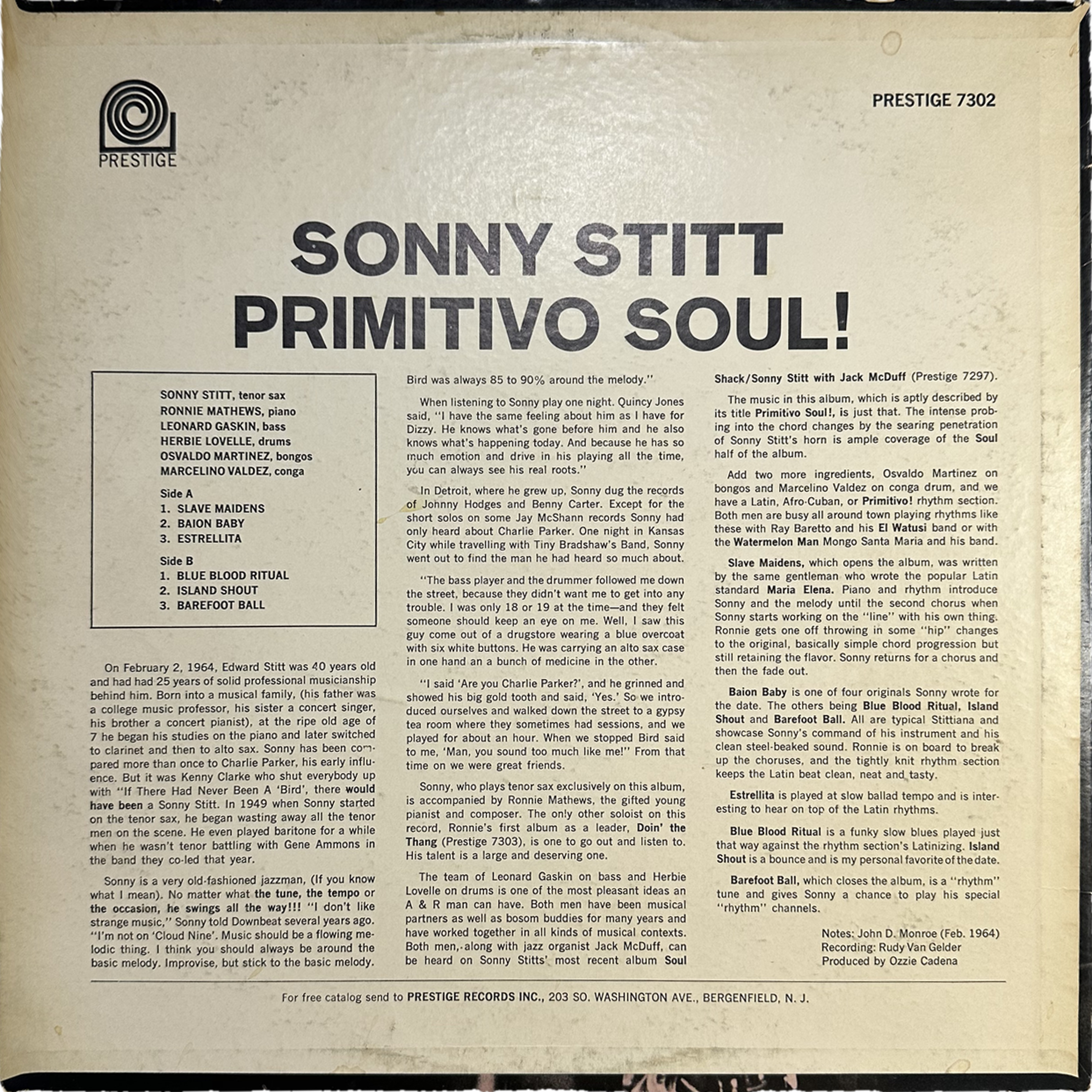 Sonny Stitt — Primitivo Soul 2