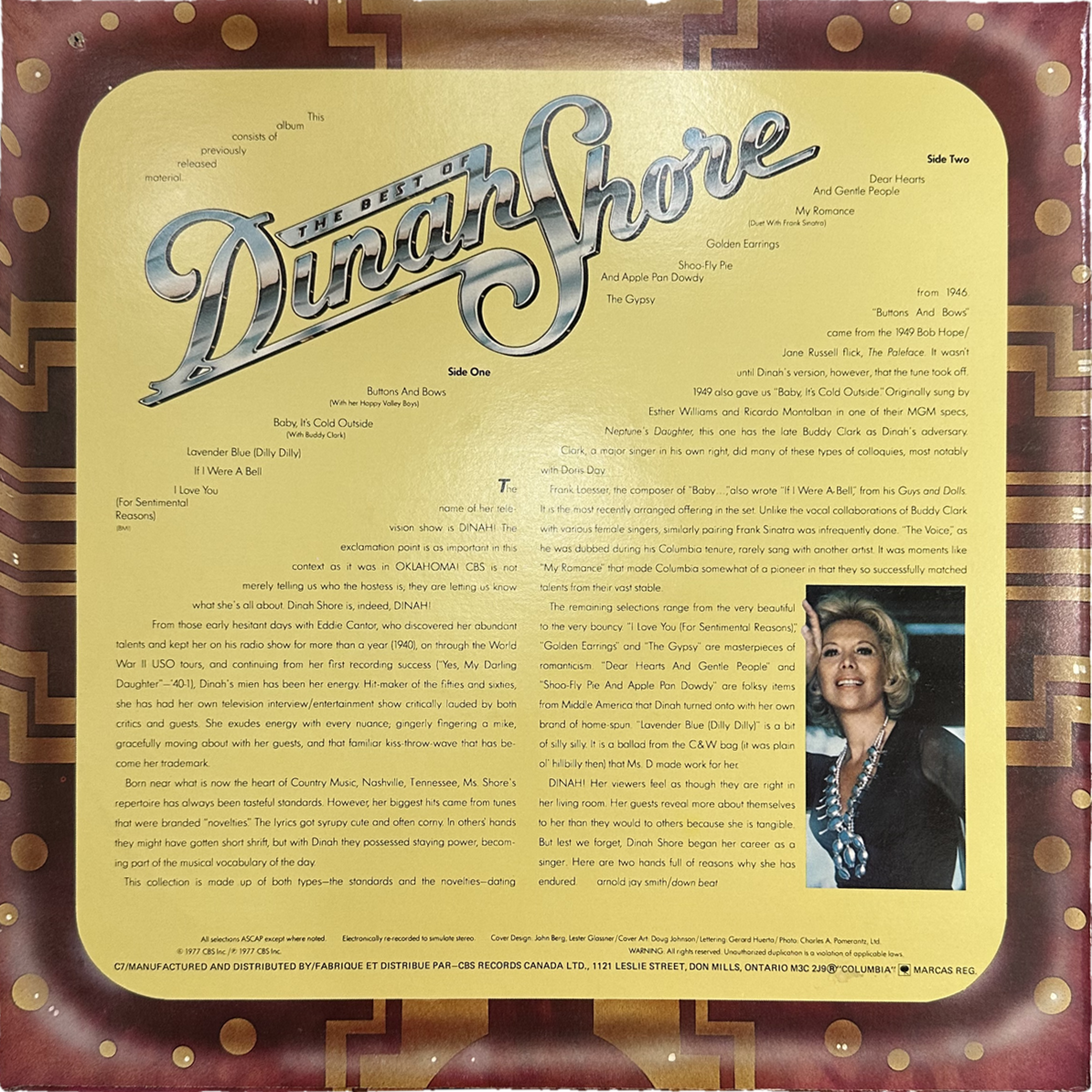 Dinah Shore — The Best Of Dinah Shore 2