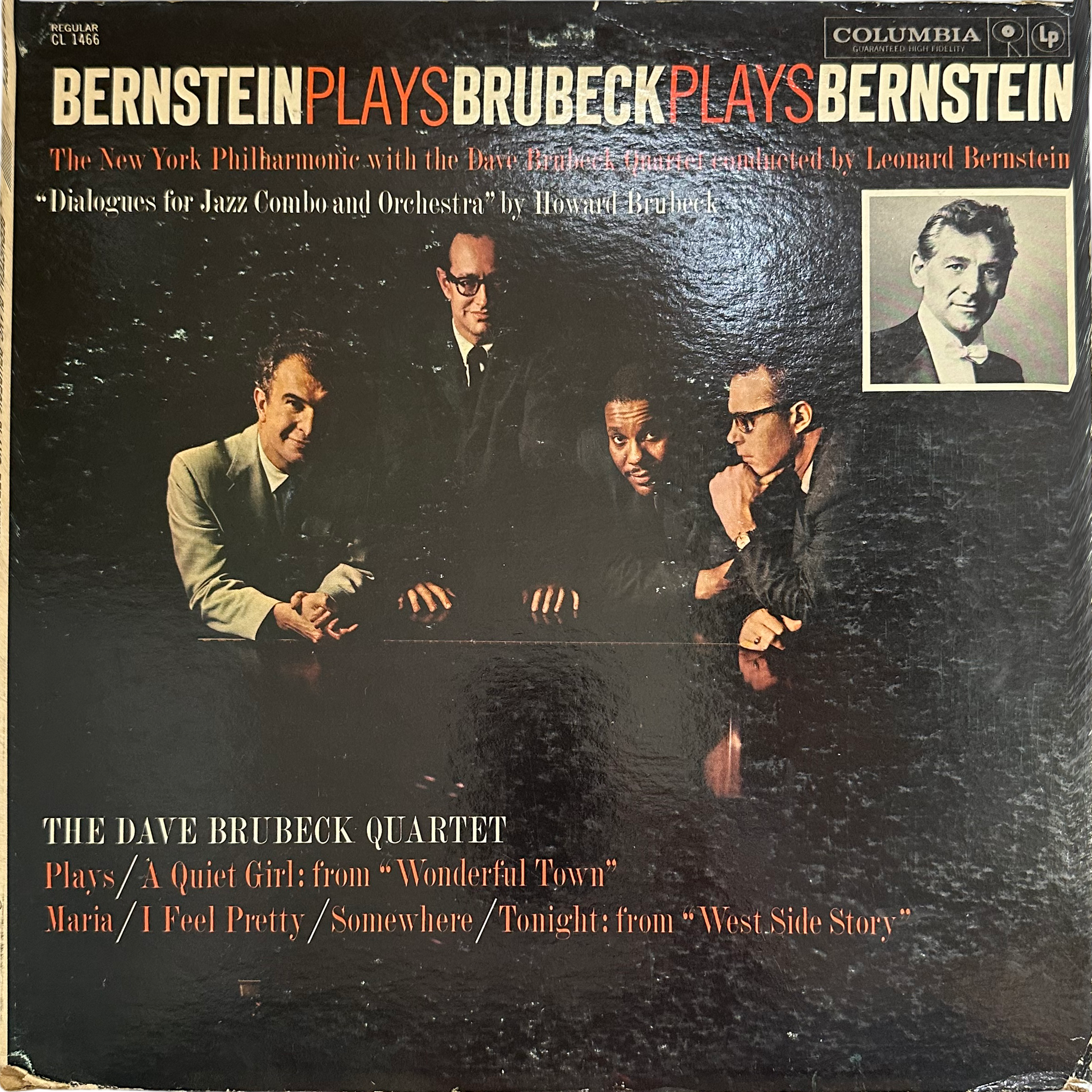 Leonard Bernstein,New York Philharmonic,The Dave Brubeck Quartet — Bernstein Plays Brubeck Plays Bernstein