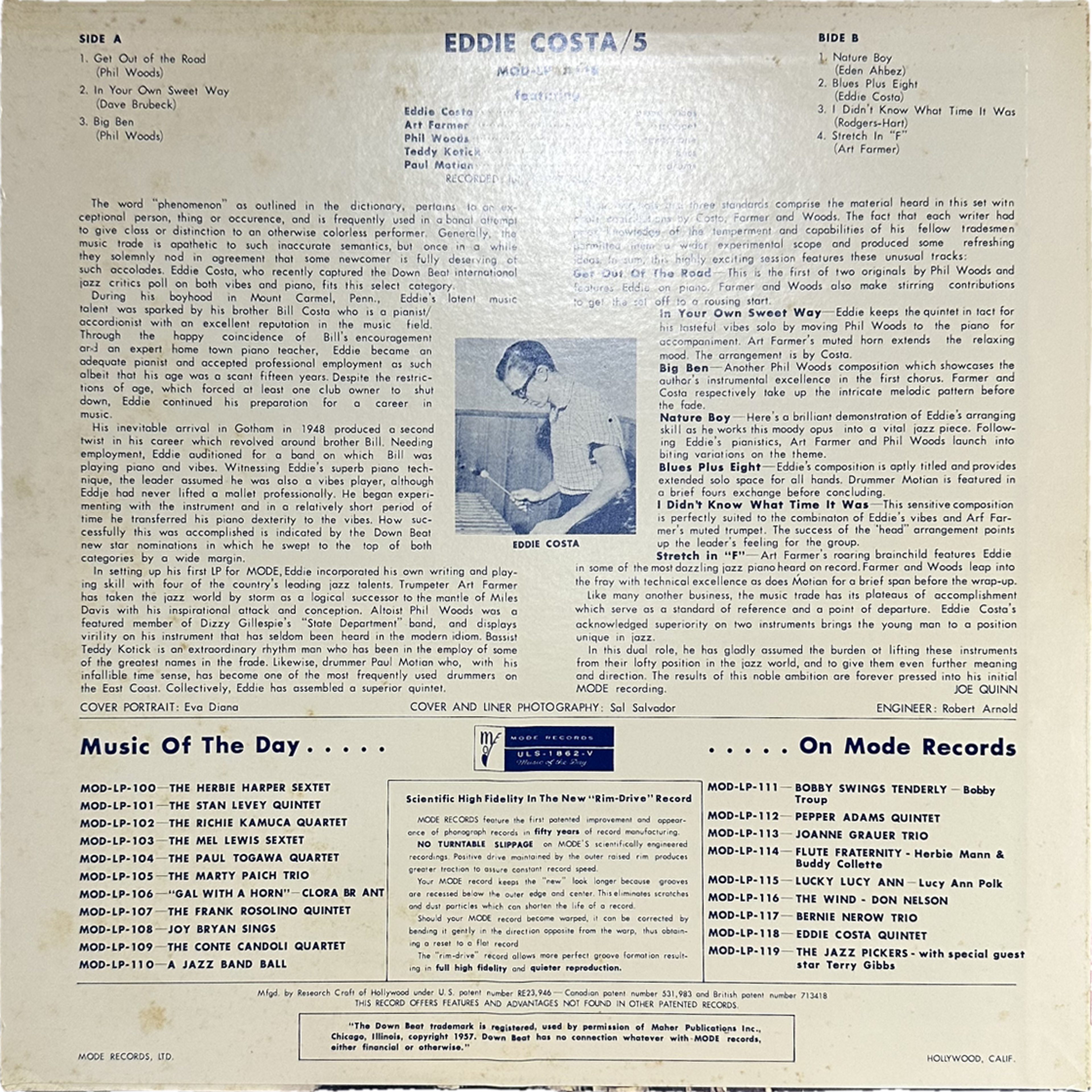 Eddie Costa Quintet — Eddie Costa Quintet 2