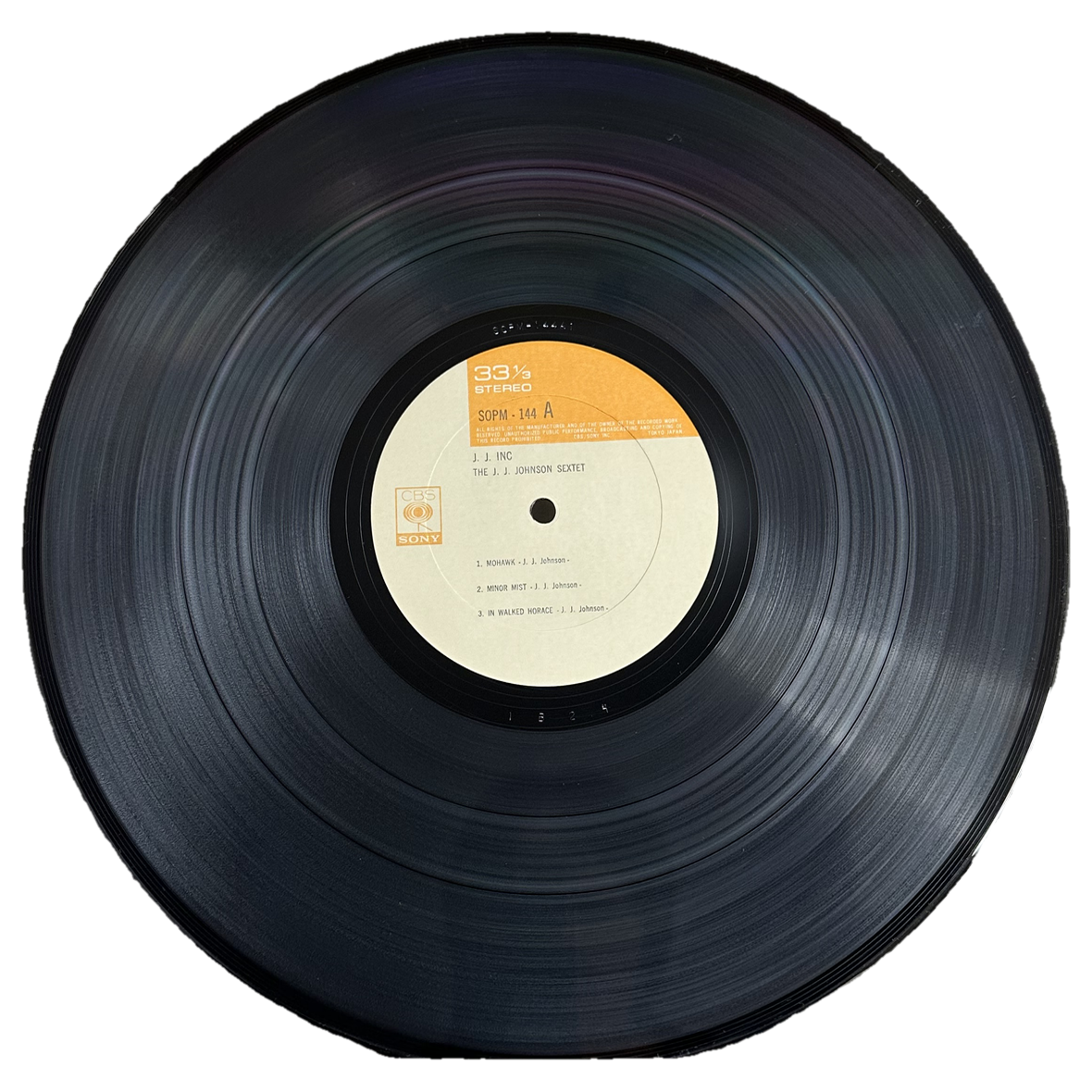 The J.J. Johnson Sextet — J.J. Inc. 3