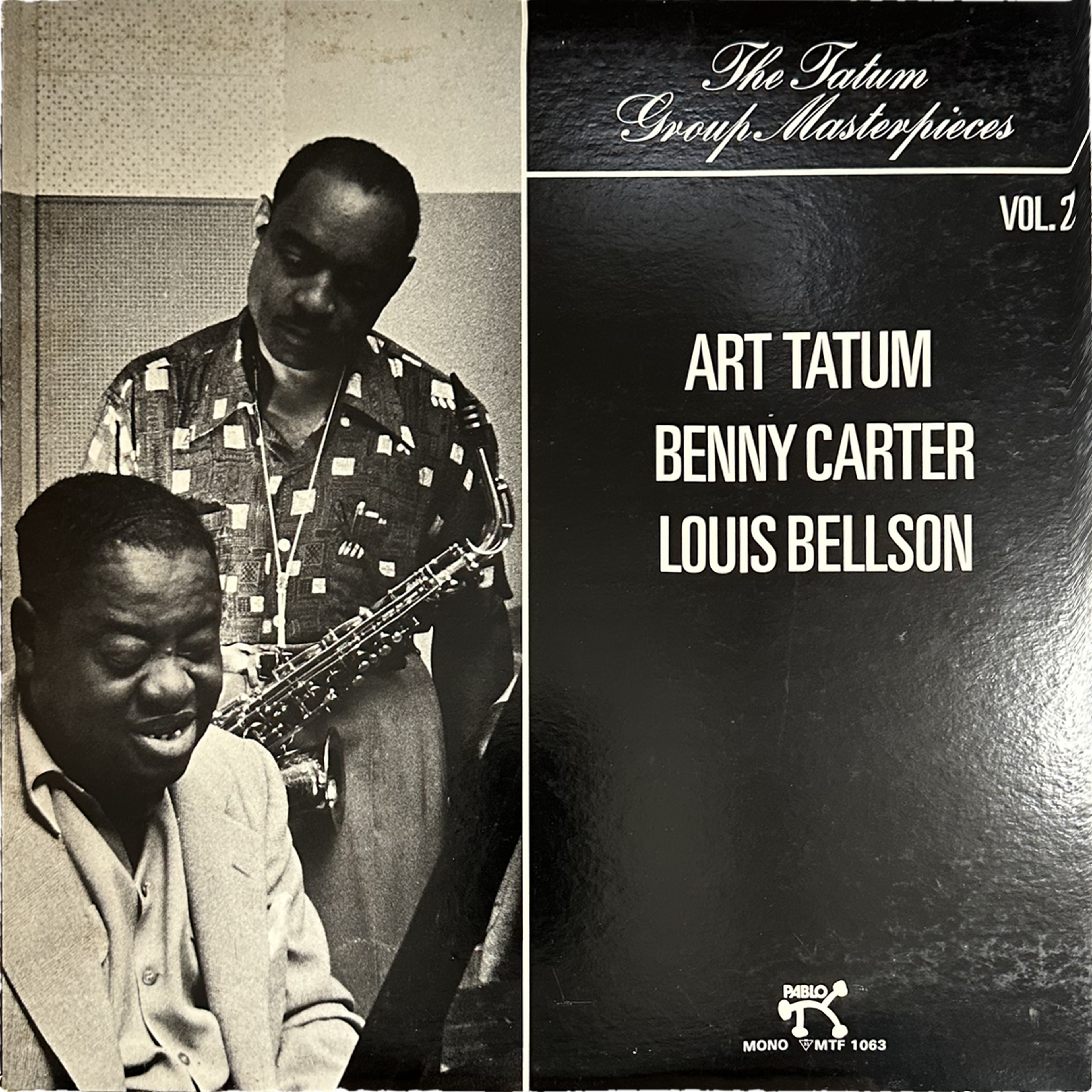 Art Tatum,Benny Carter,Louis Bellson — The Tatum Group Masterpieces Vol. 2