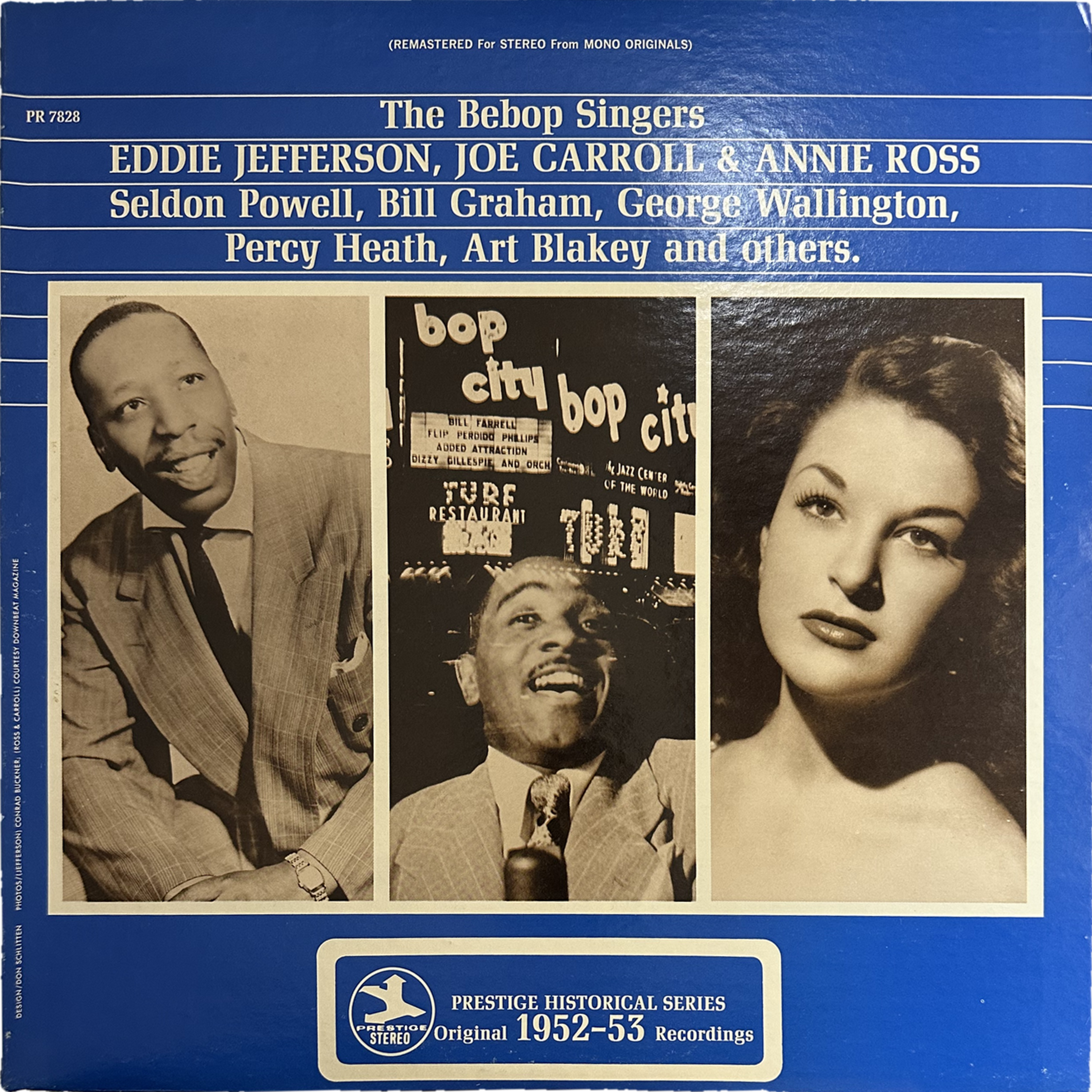 Annie Ross,Eddie Jefferson,Joe Carroll — The Bebop Singers