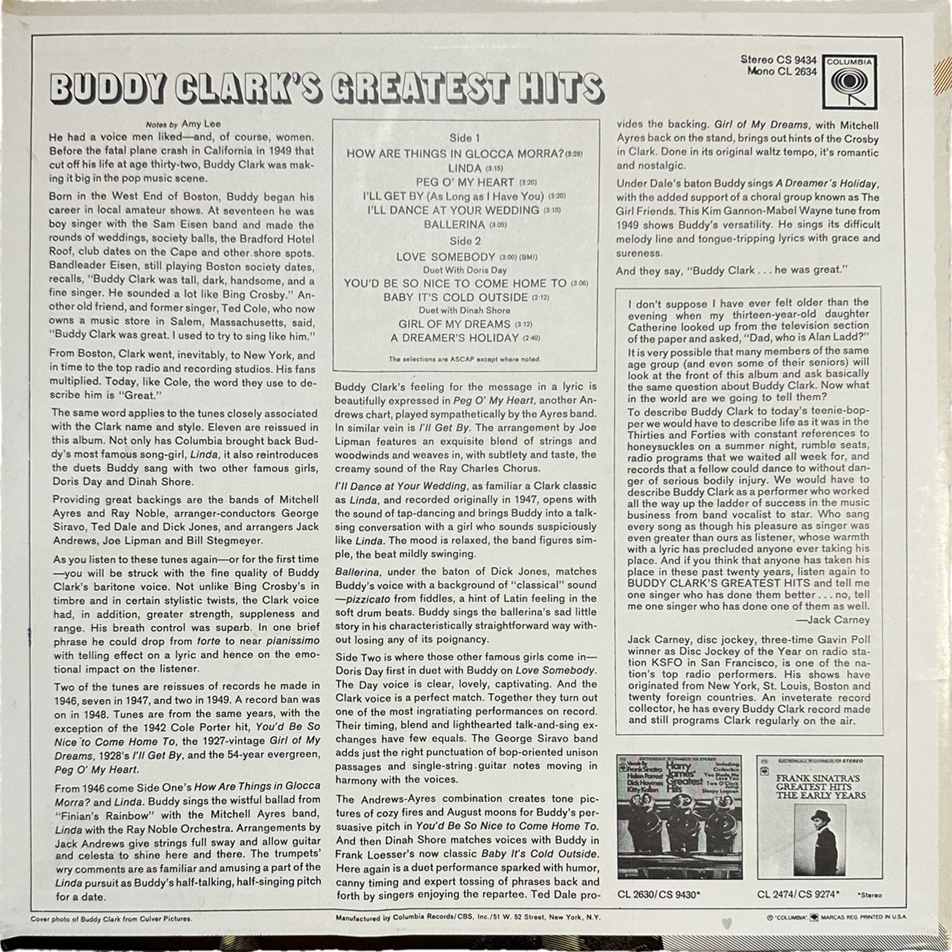 Buddy Clark (3) — Greatest Hits 2