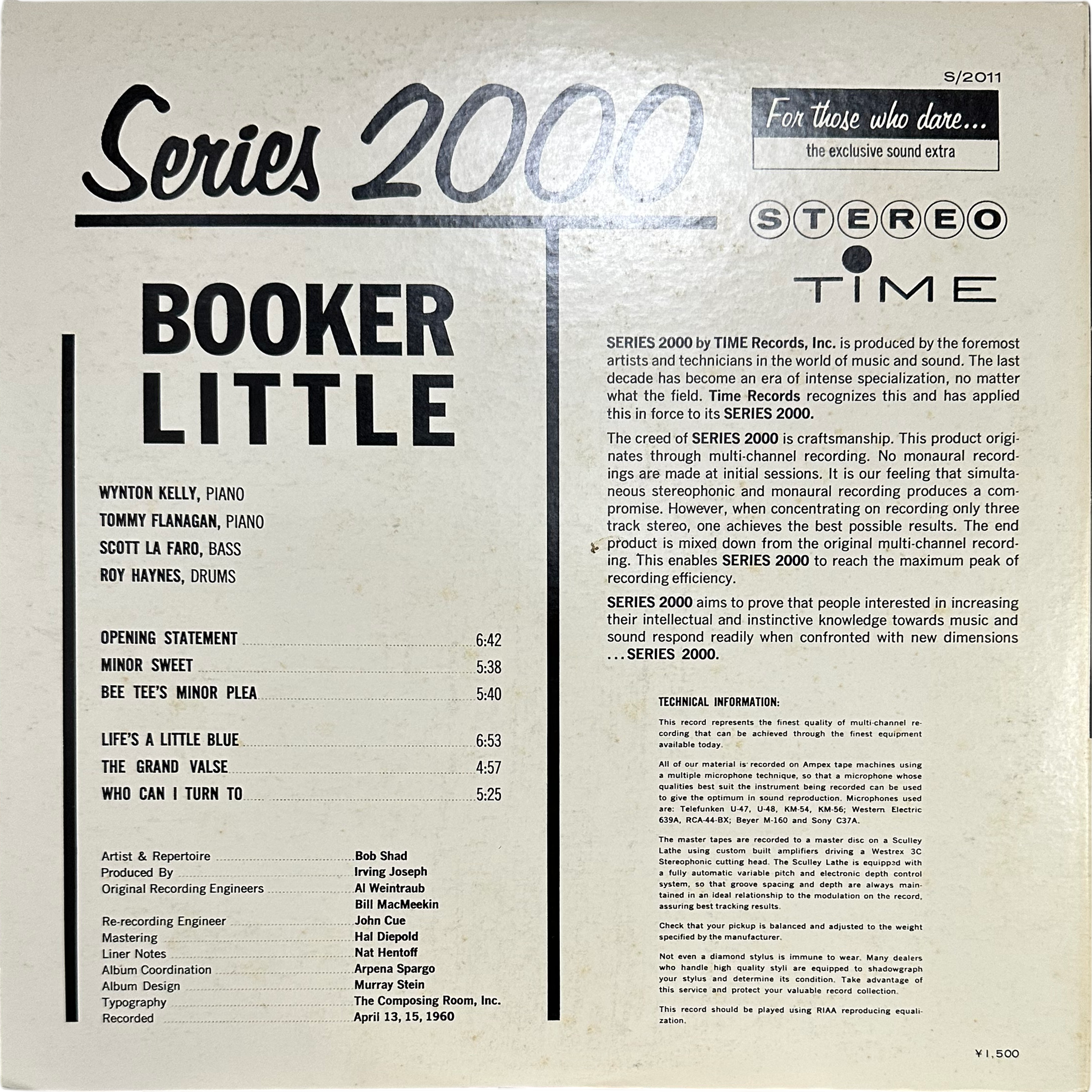 Booker Little — Booker Little 2