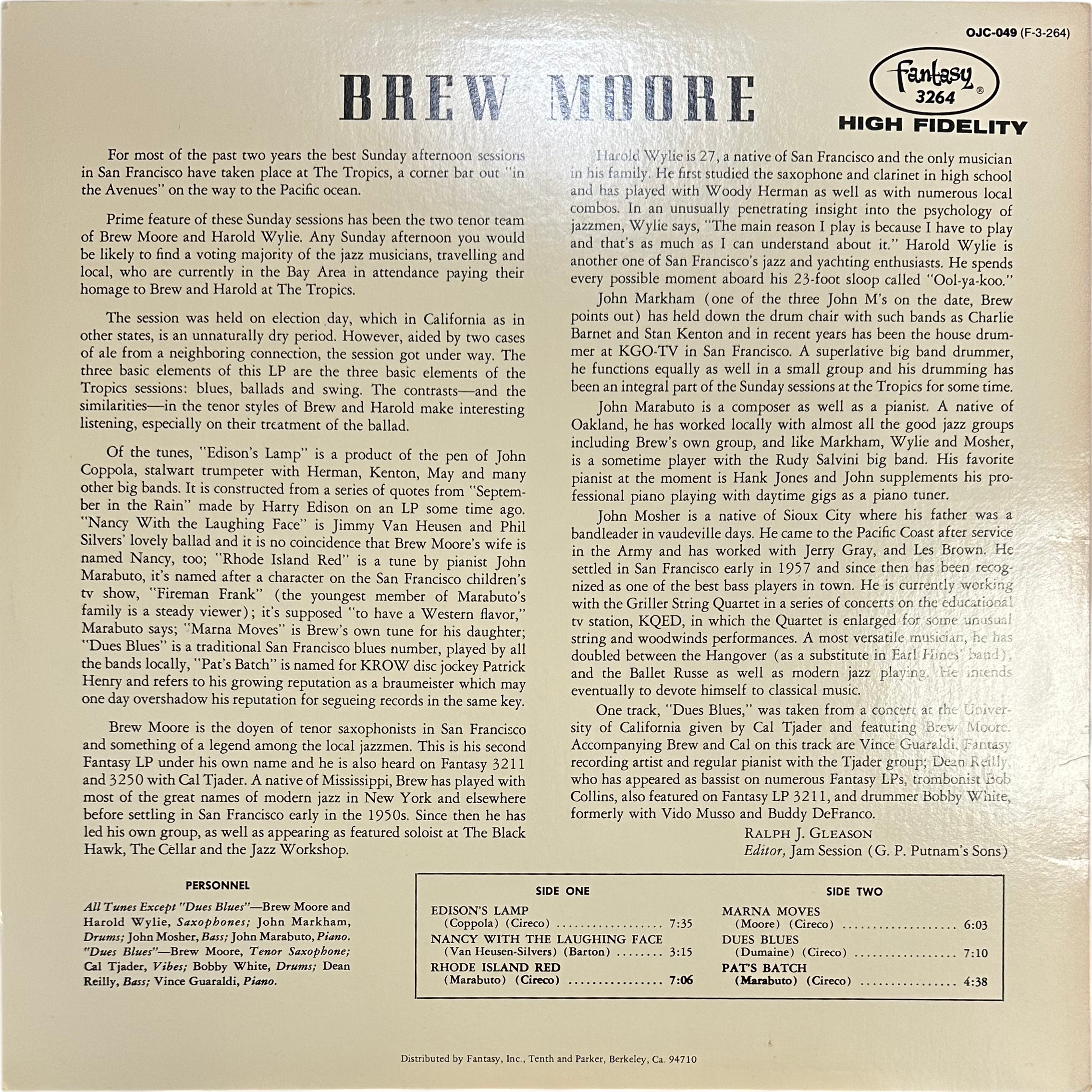 Brew Moore — Brew Moore 2