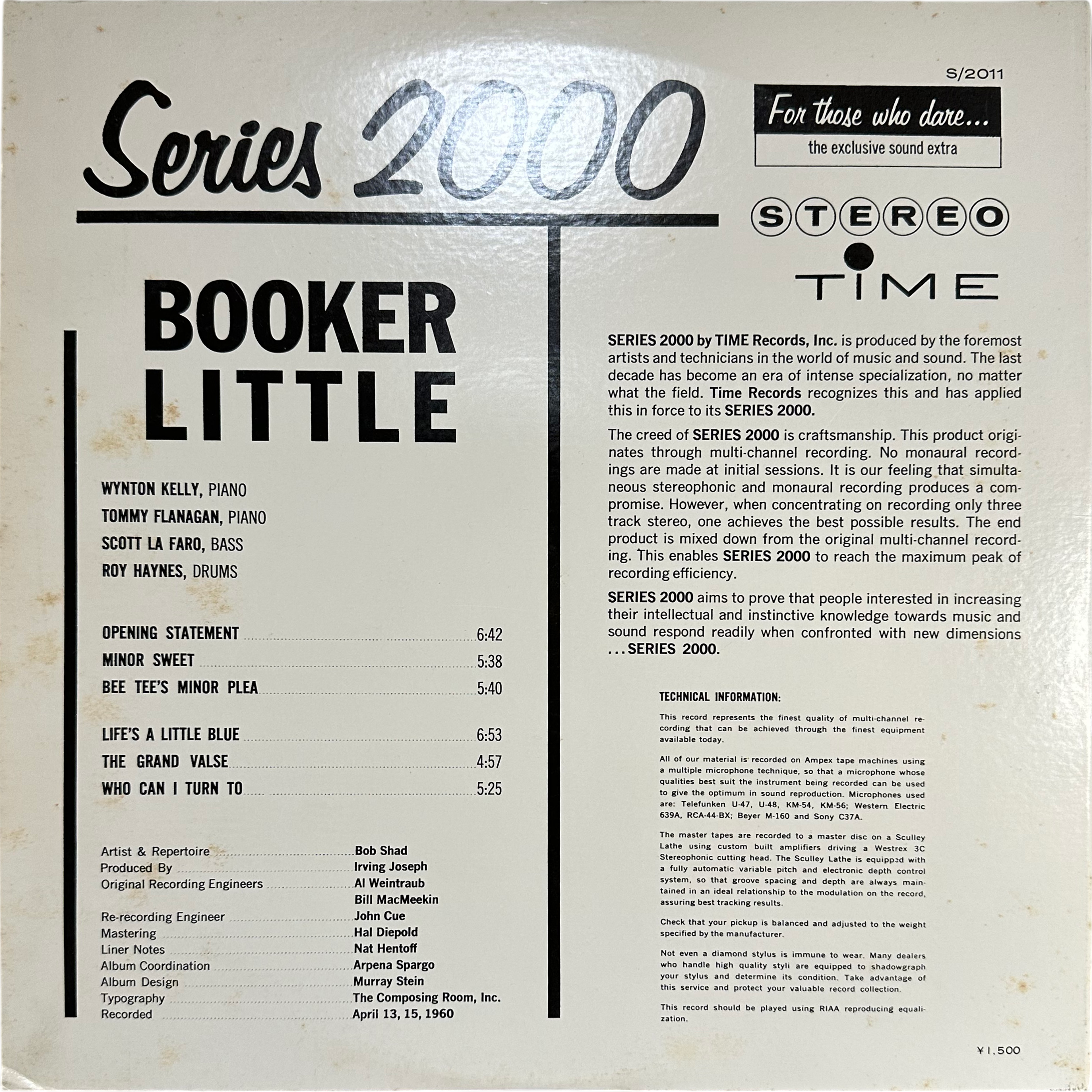 Booker Little — Booker Little 2