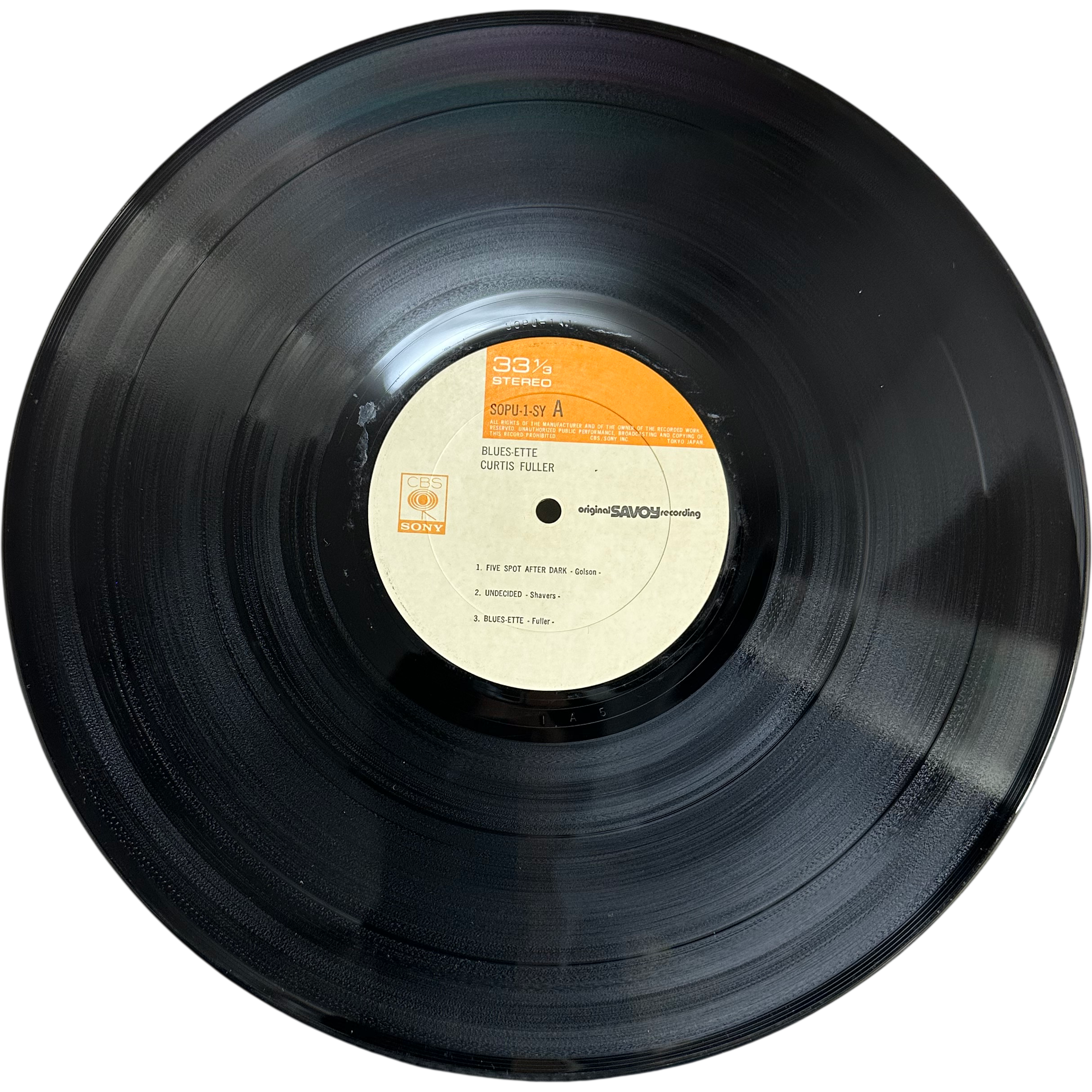 Al Harewood,Benny Golson,Curtis Fuller's Quintet,Jimmy Garrison,Tommy Flanagan — Blues-ette 3