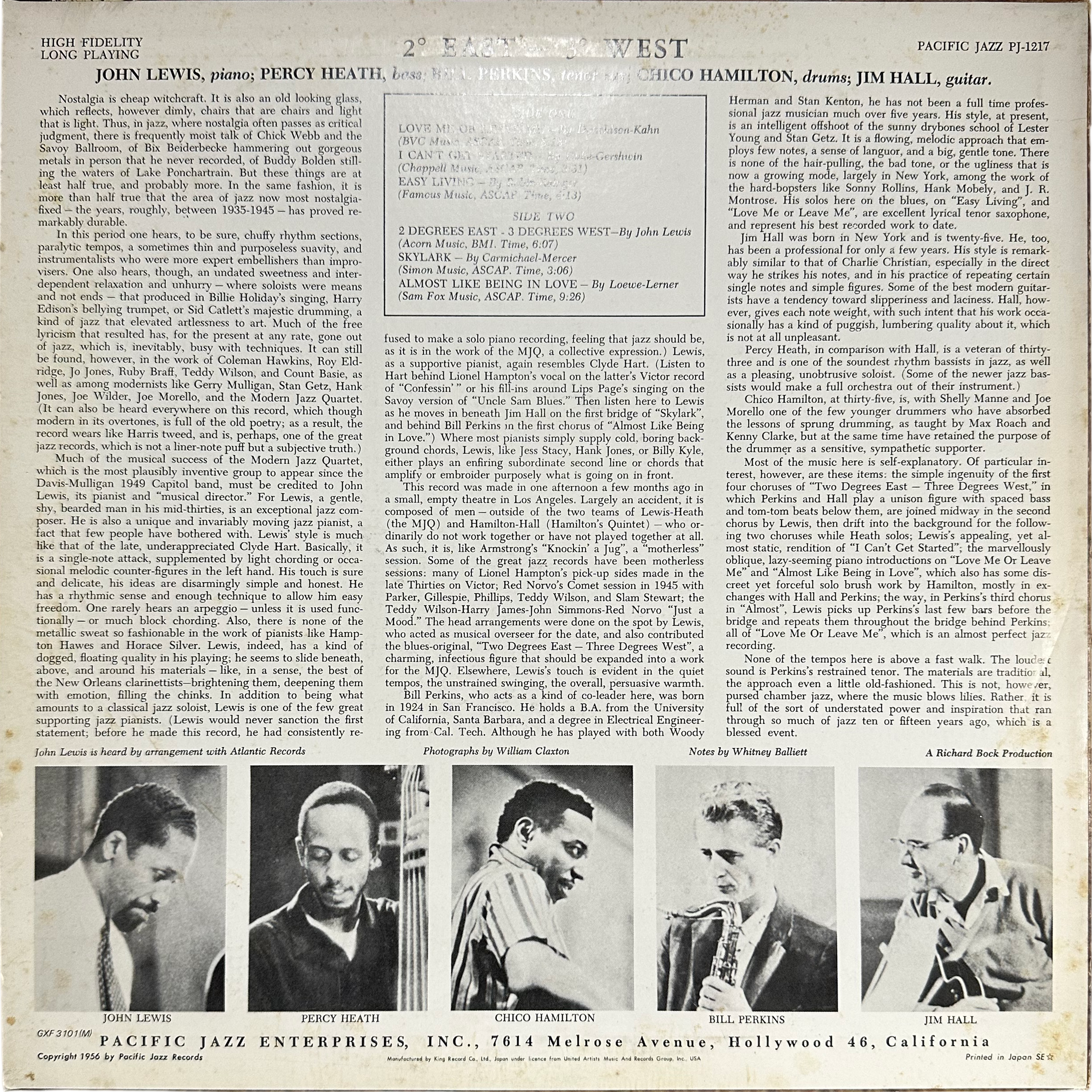 John Lewis (2) — Grand Encounter: 2 Degrees East - 3 Degrees West 2