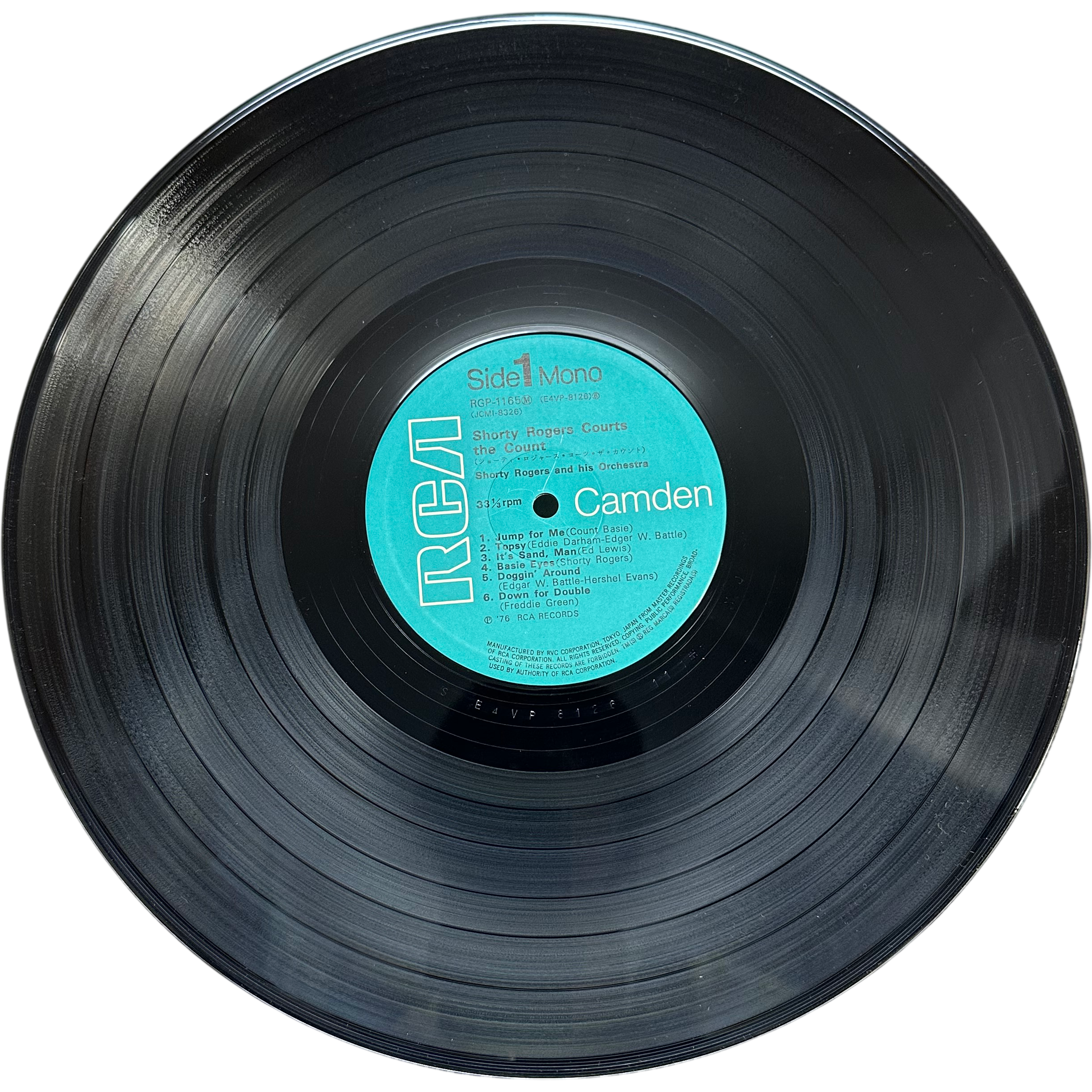 Shorty Rogers — Shorty Rogers Courts The Count = ショーティ・ロジャース・コーツ・ザ・カウント 3