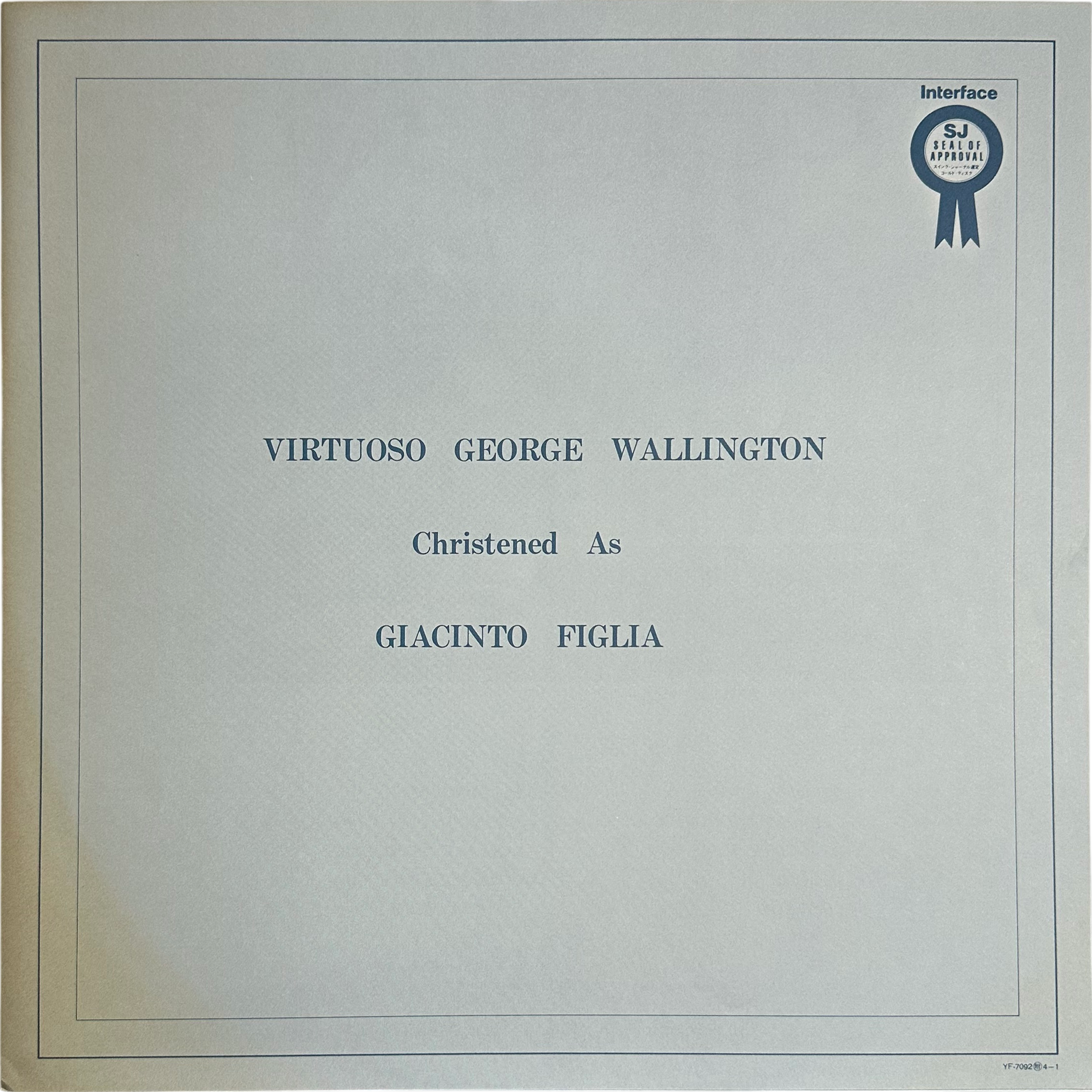 George Wallington — Virtuoso 4