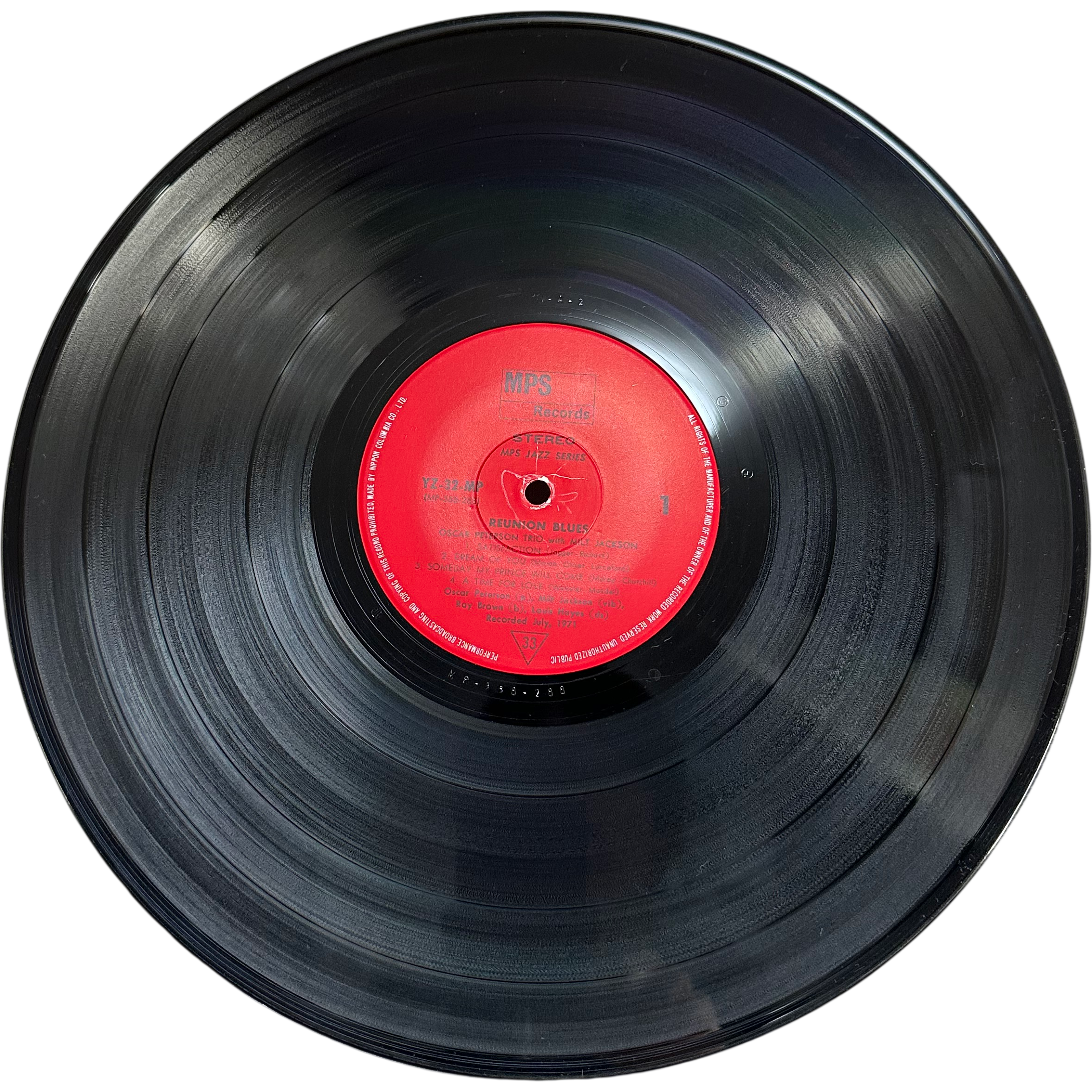Milt Jackson,The Oscar Peterson Trio — Reunion Blues 3