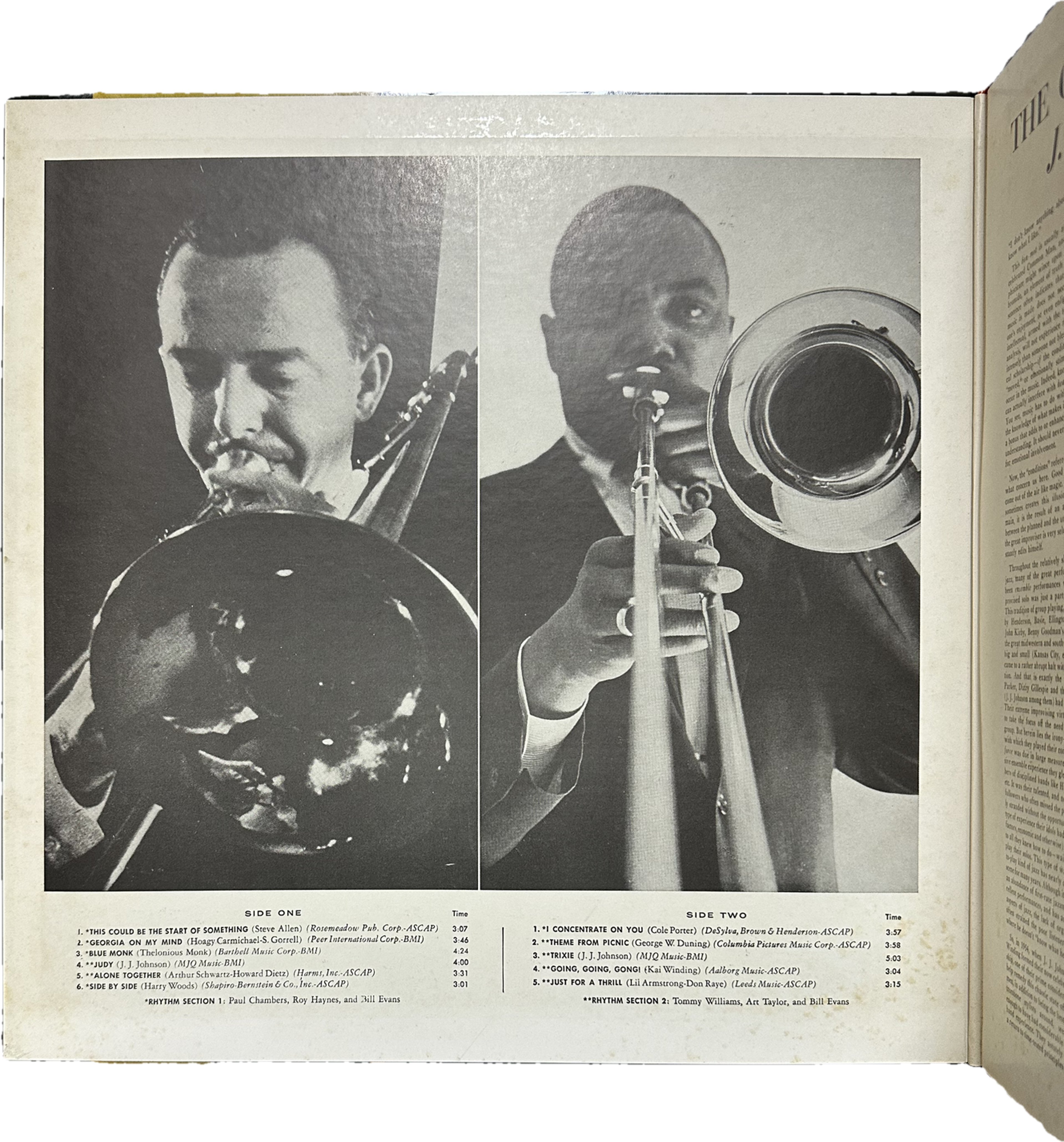 J.J. Johnson,Kai Winding — The Great Kai & J. J. 3