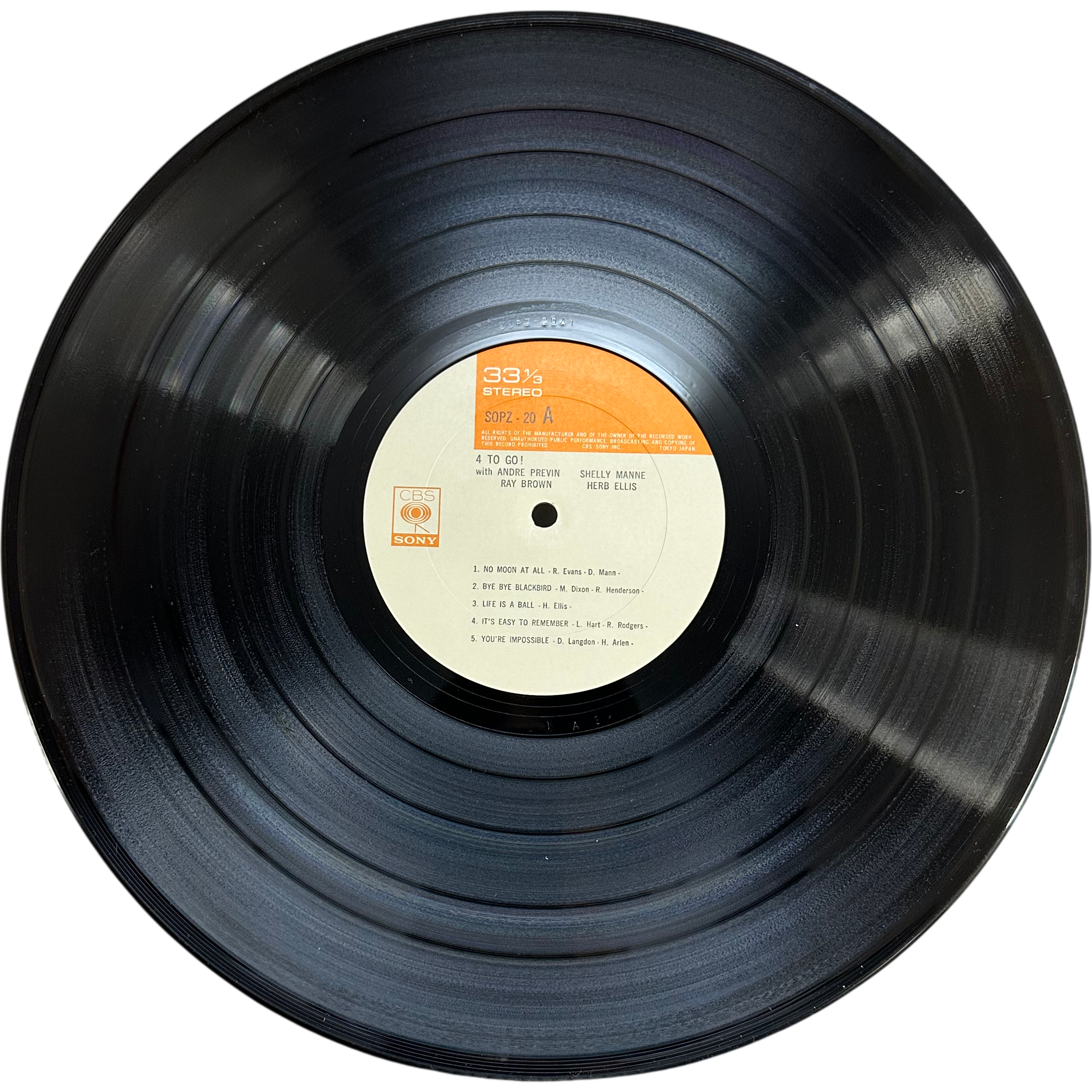 André Previn,Herb Ellis,Ray Brown,Shelly Manne — 4 To Go! 3