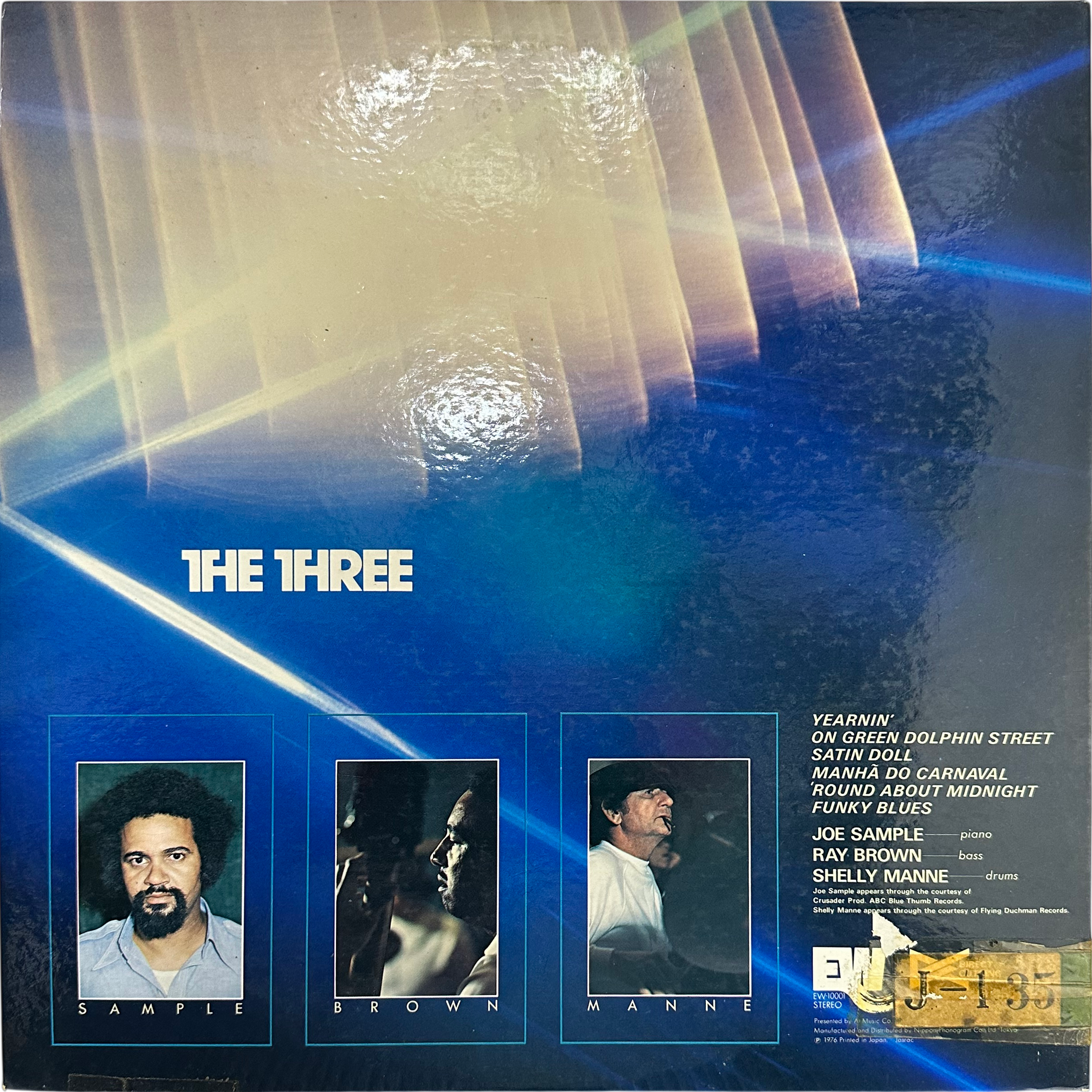 Joe Sample,Ray Brown,Shelly Manne — The Three 2