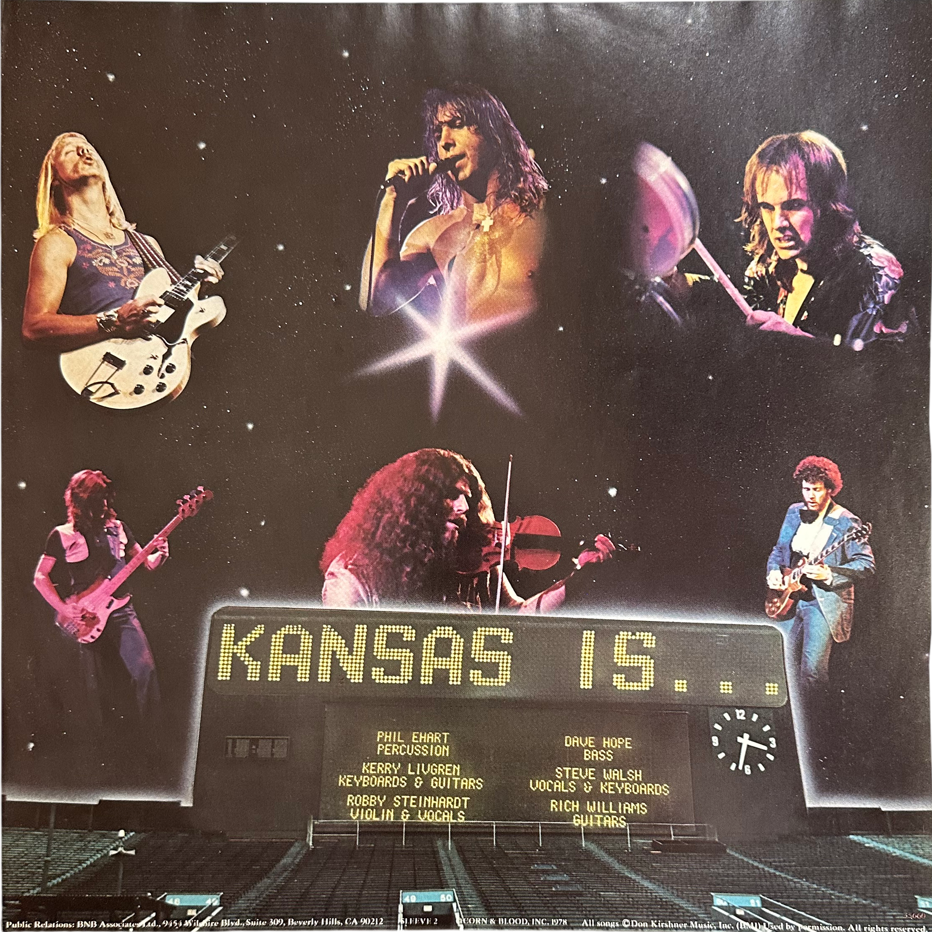 Kansas (2) — Two For The Show 9