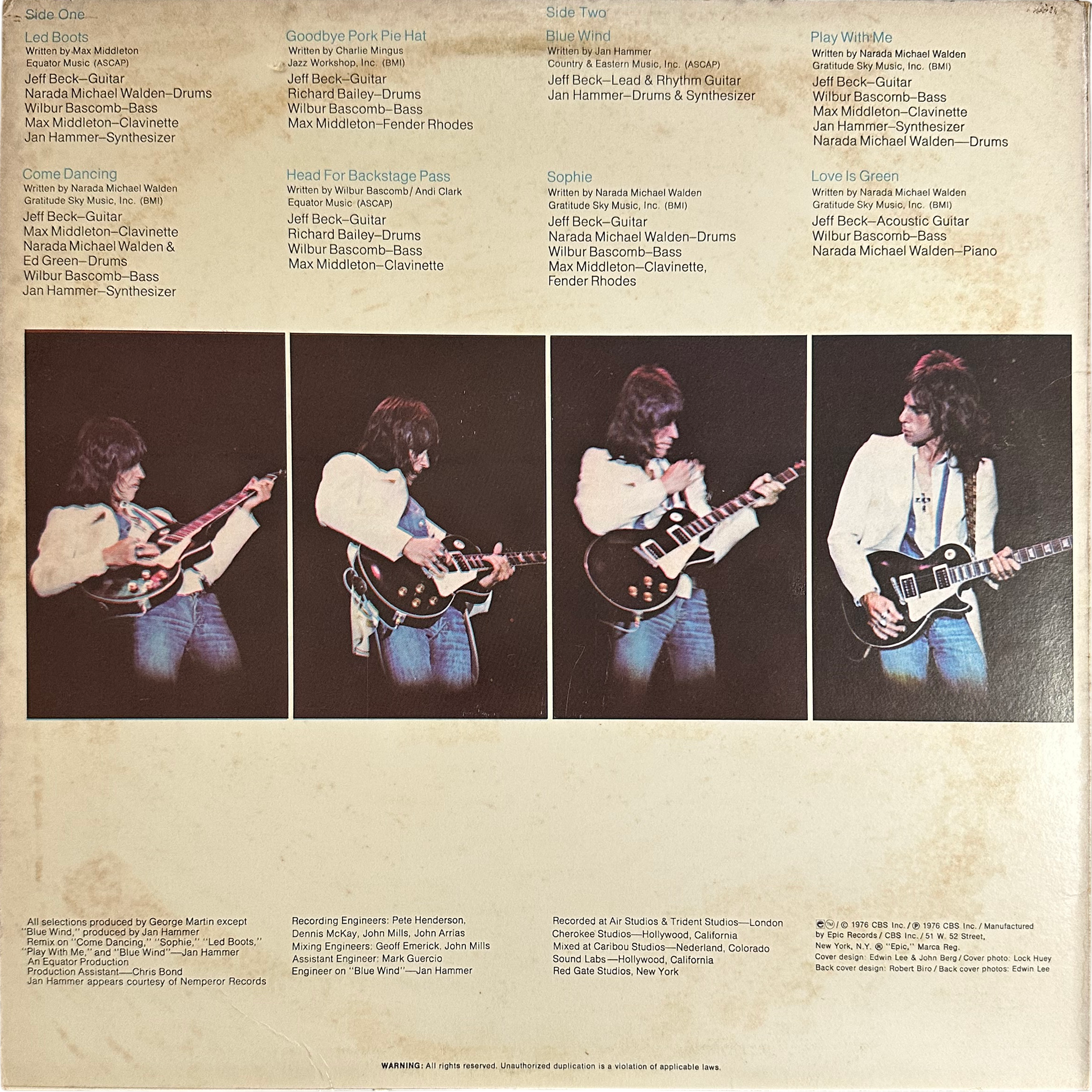 Jeff Beck — Wired 2