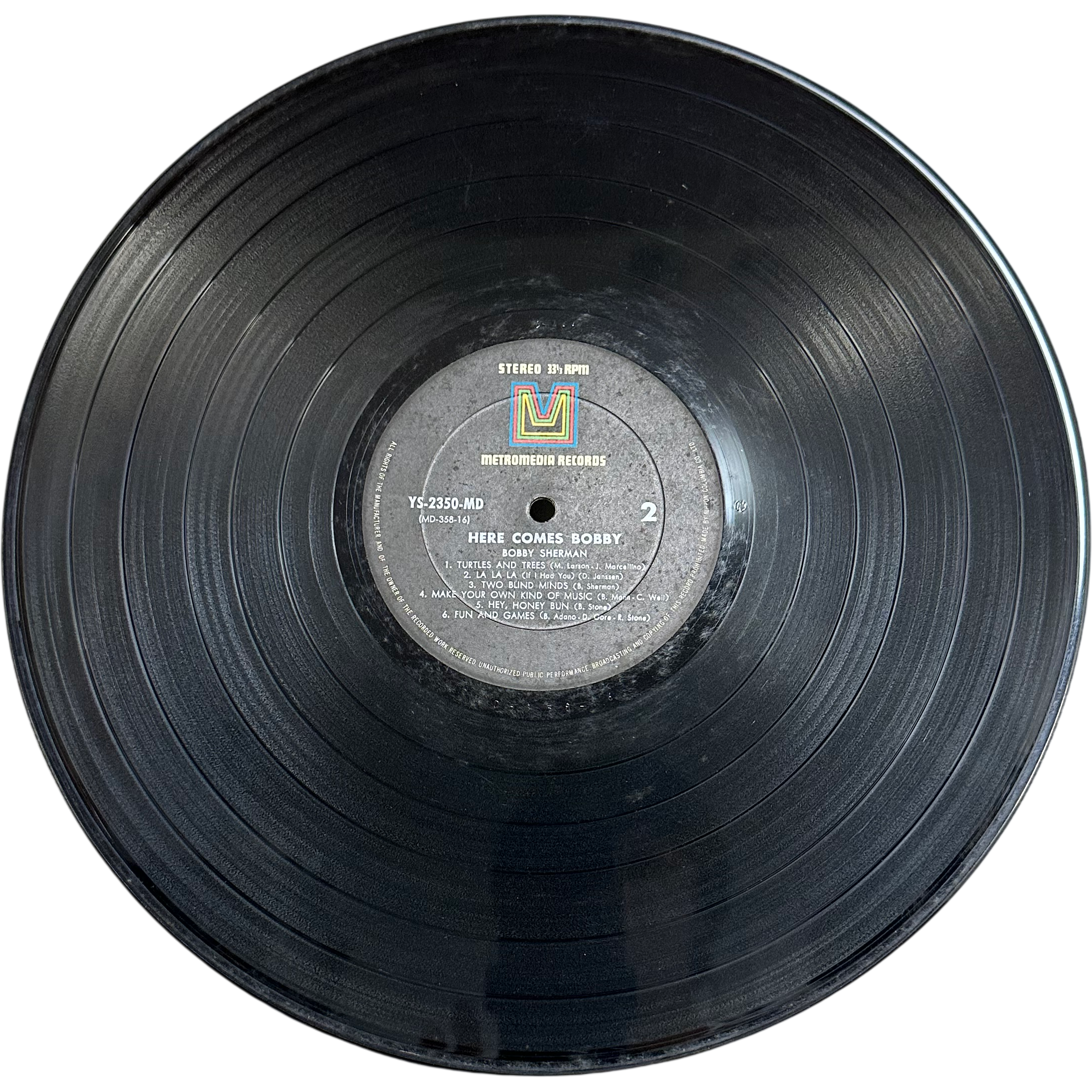 Bobby Sherman — Here Comes Bobby 6