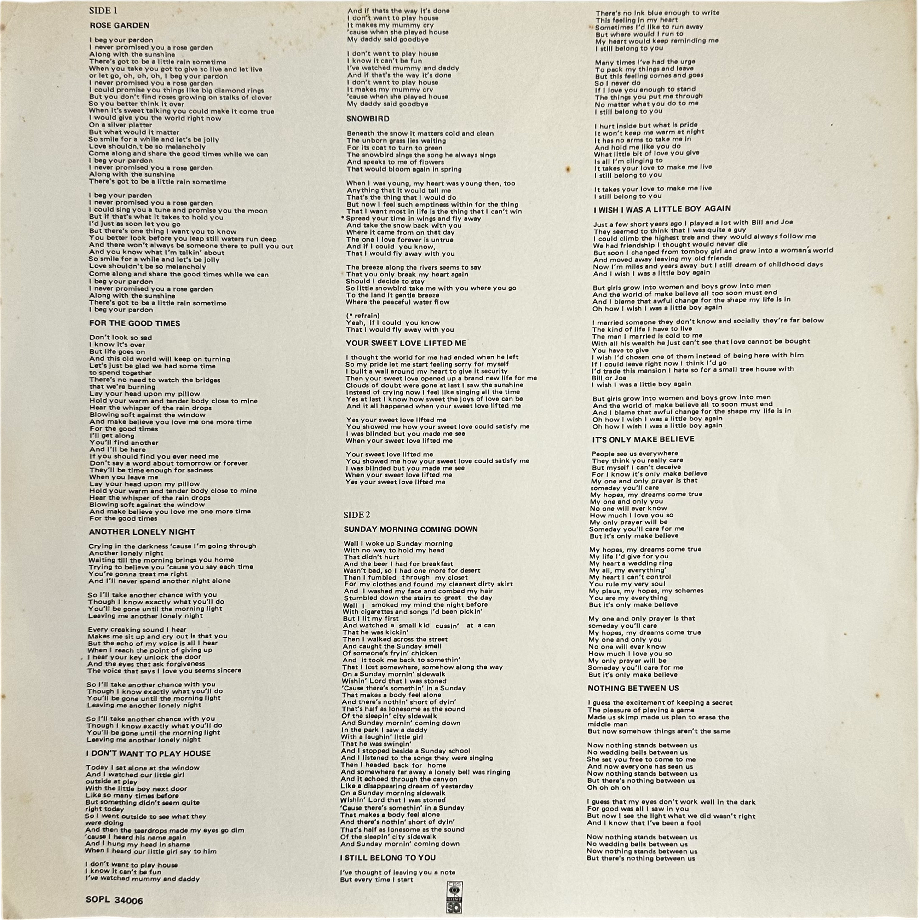 Lynn Anderson — Rose Garden 4
