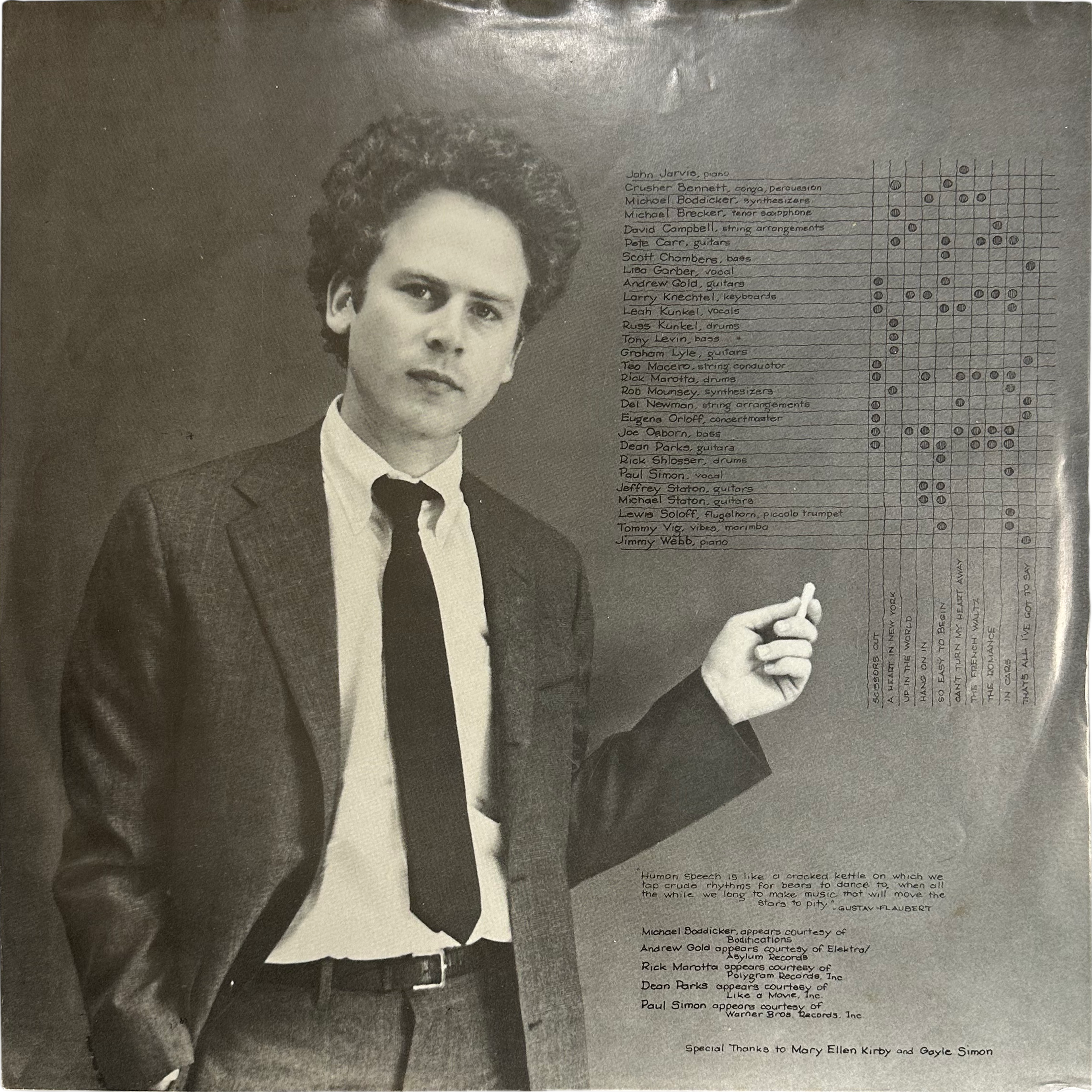 Art Garfunkel — Scissors Cut 8