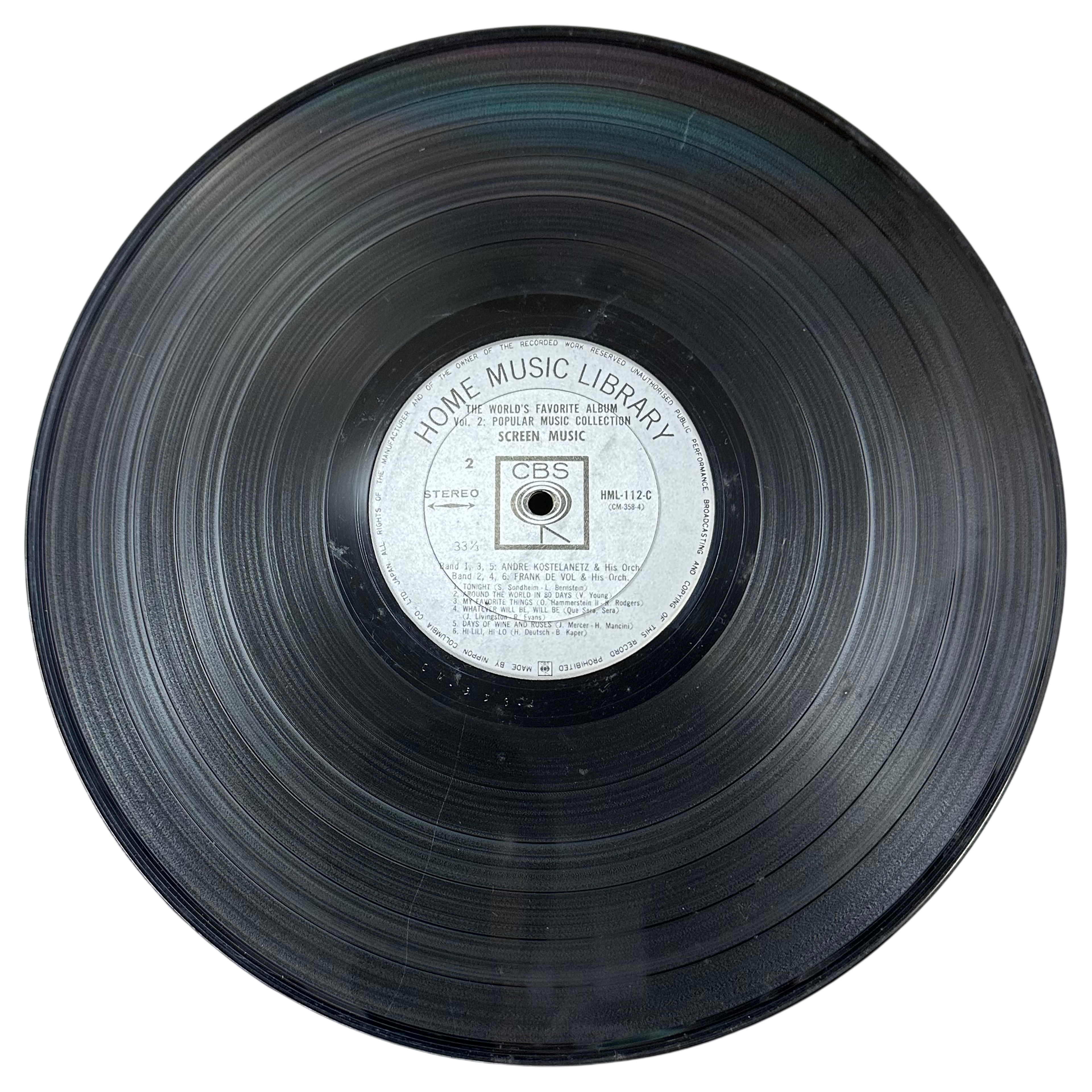 André Kostelanetz And His Orchestra,Frank De Vol And His Orchestra — Screen Music 3