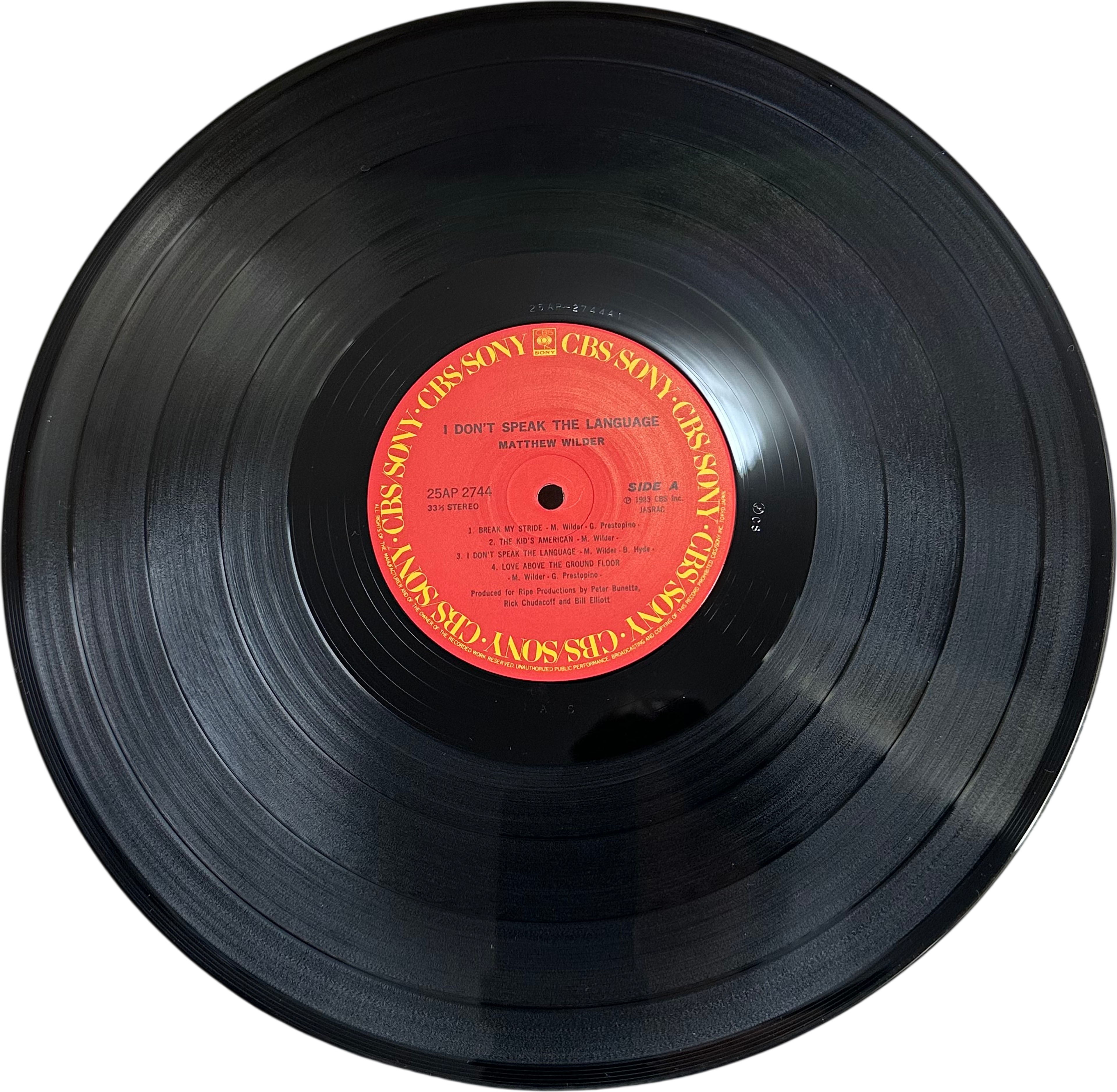 Matthew Wilder — I Don't Speak The Language 3