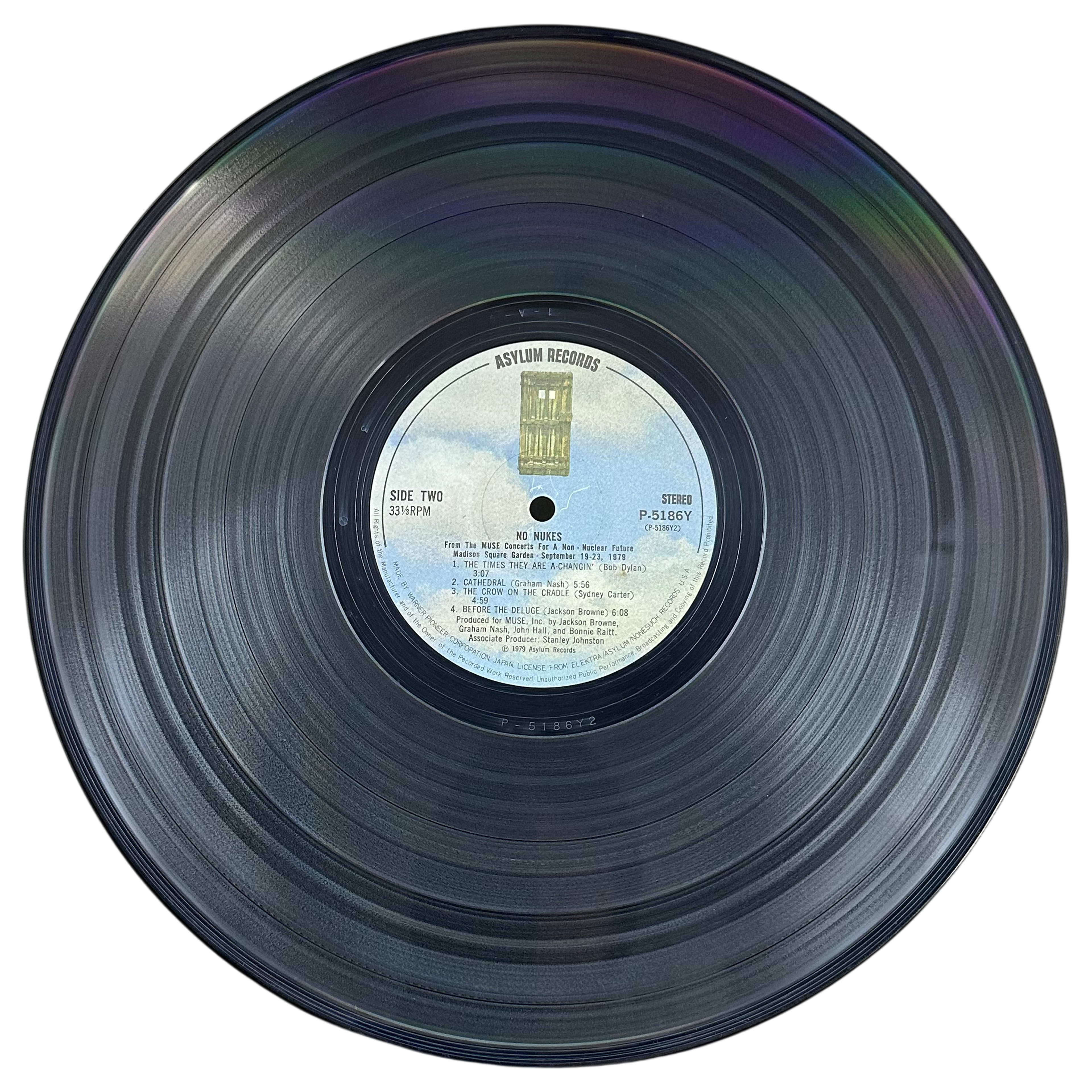 Various — No Nukes - From The Muse Concerts For A Non-Nuclear Future - Madison Square Garden - September 19-23, 1979 4