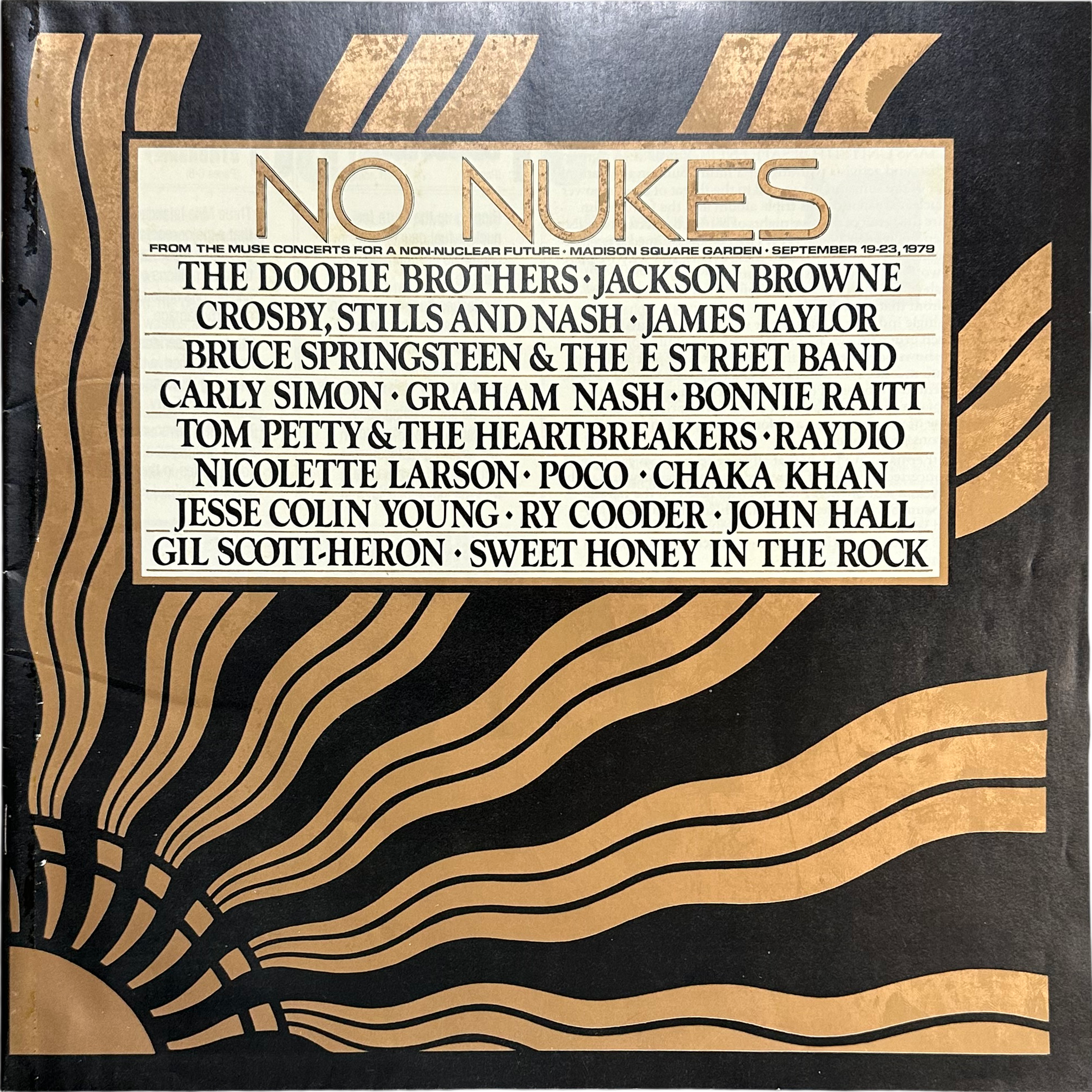 Various — No Nukes - From The Muse Concerts For A Non-Nuclear Future - Madison Square Garden - September 19-23, 1979 8